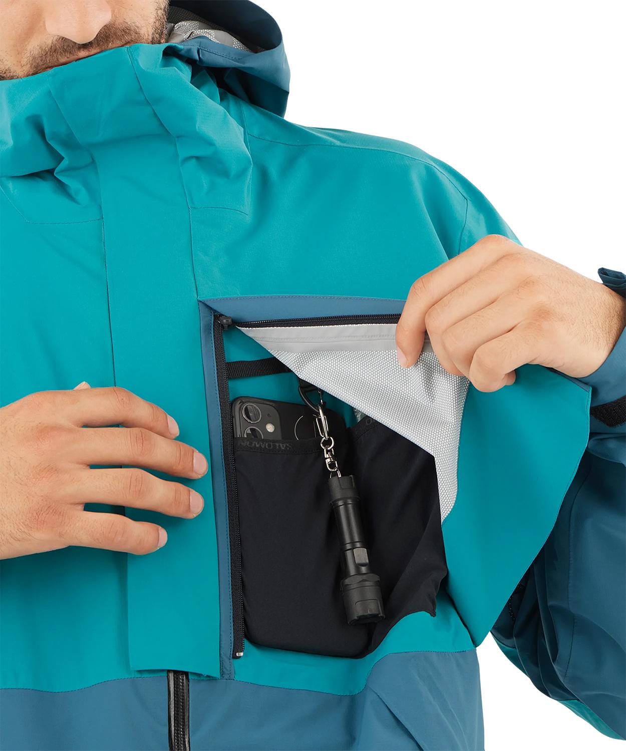 Product gallery image number 4 for product Manteau coquille 2.5 couches Outerpath Pro - Homme