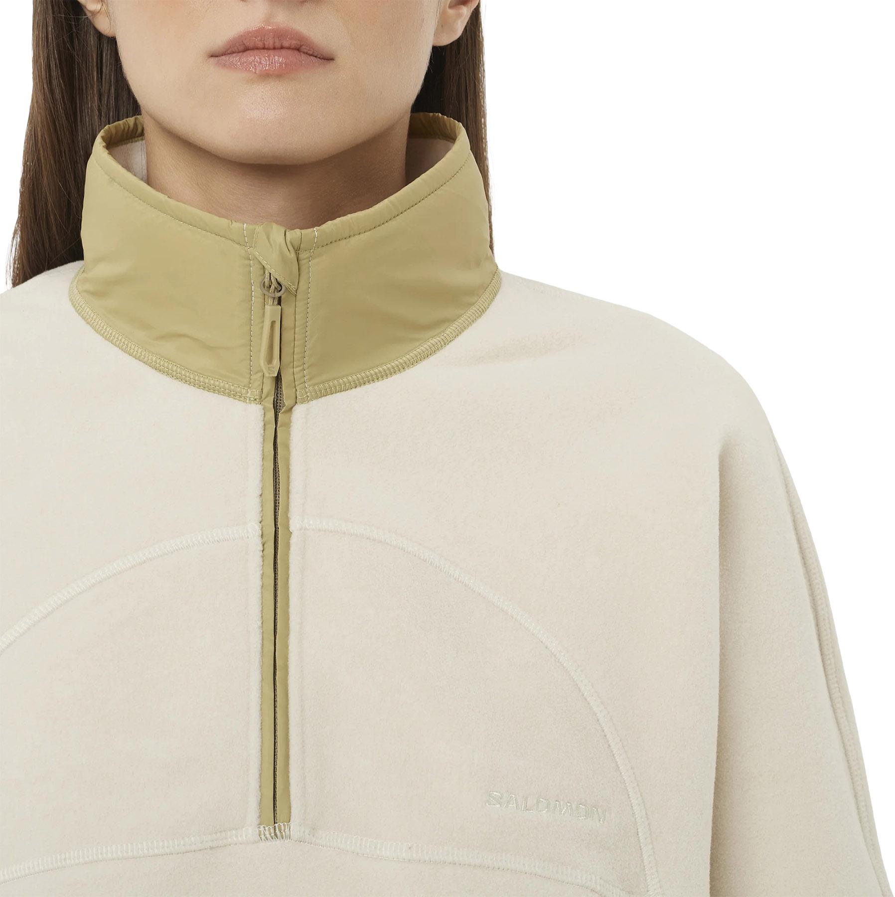 Product gallery image number 4 for product Chroma Half Zip Cropped Fleece Pullover - Women's