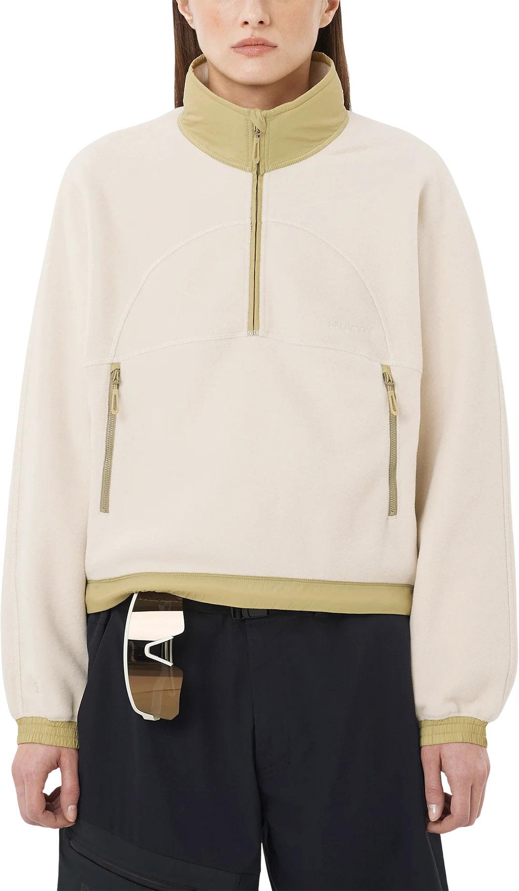 Product gallery image number 6 for product Chroma Half Zip Cropped Fleece Pullover - Women's