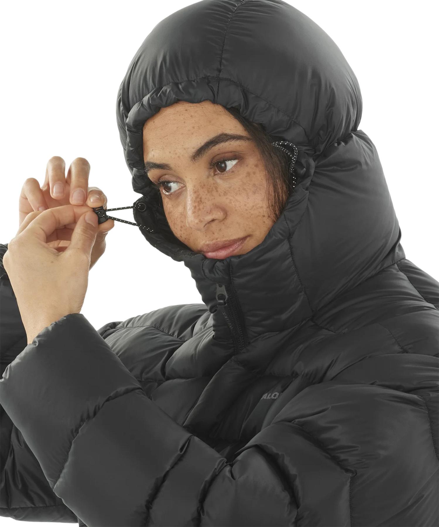 Product gallery image number 4 for product Outline Novelty Hooded Down Jacket - Women's