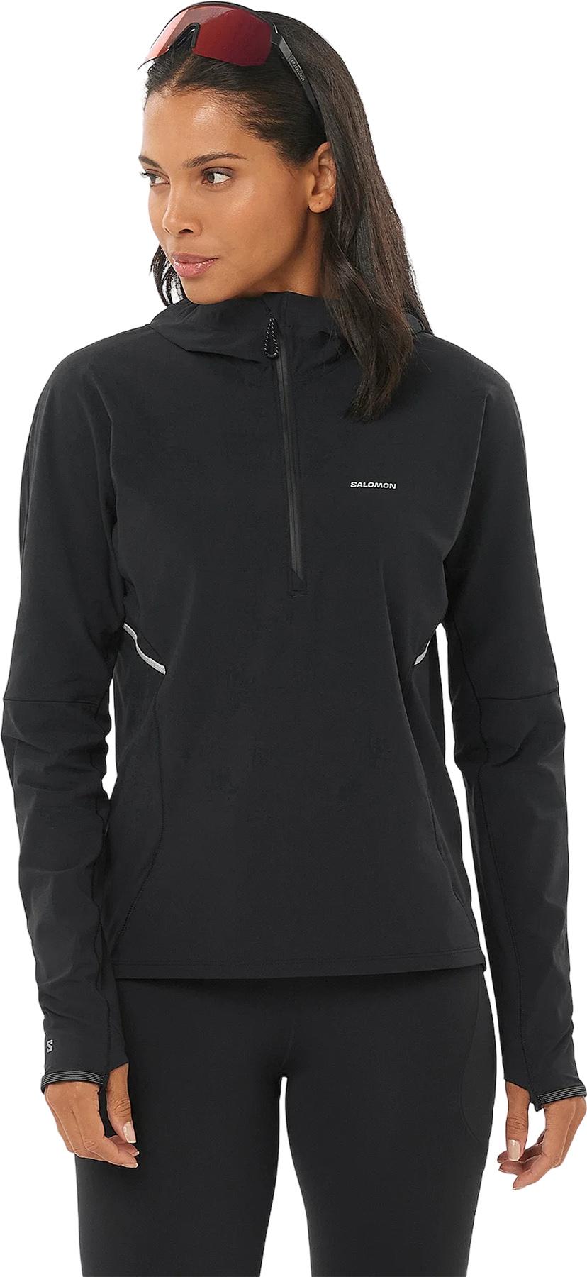 Product gallery image number 3 for product Sense Aero Hybrid Half Zip Midlayer Hoodie - Women’s