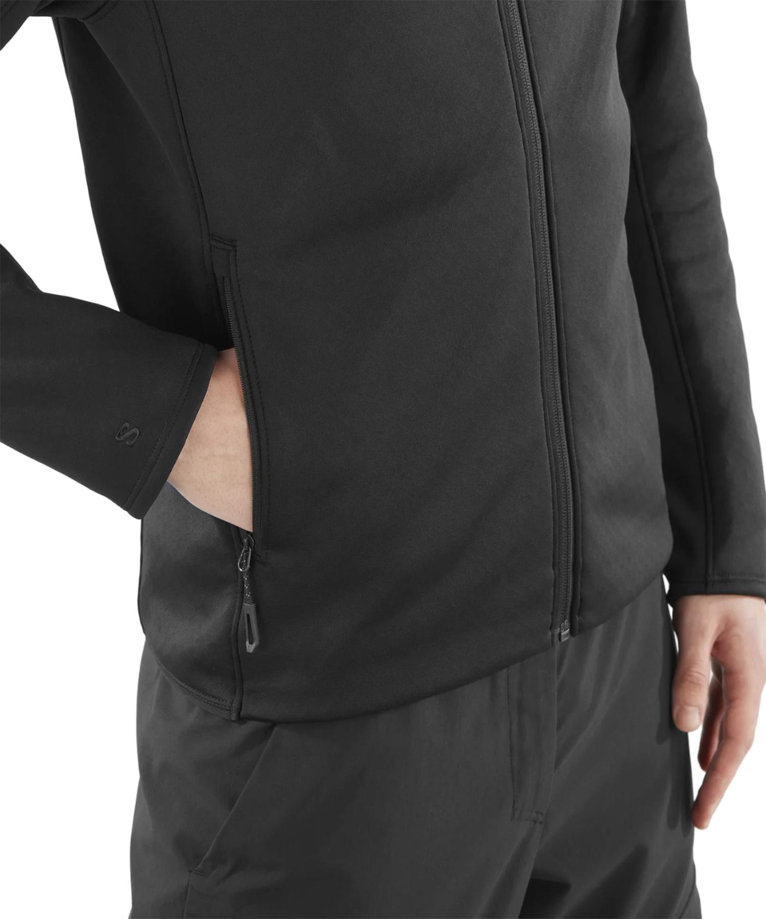 Product gallery image number 3 for product Essential Outline Warm Midlayer Hooded Jacket - Men's