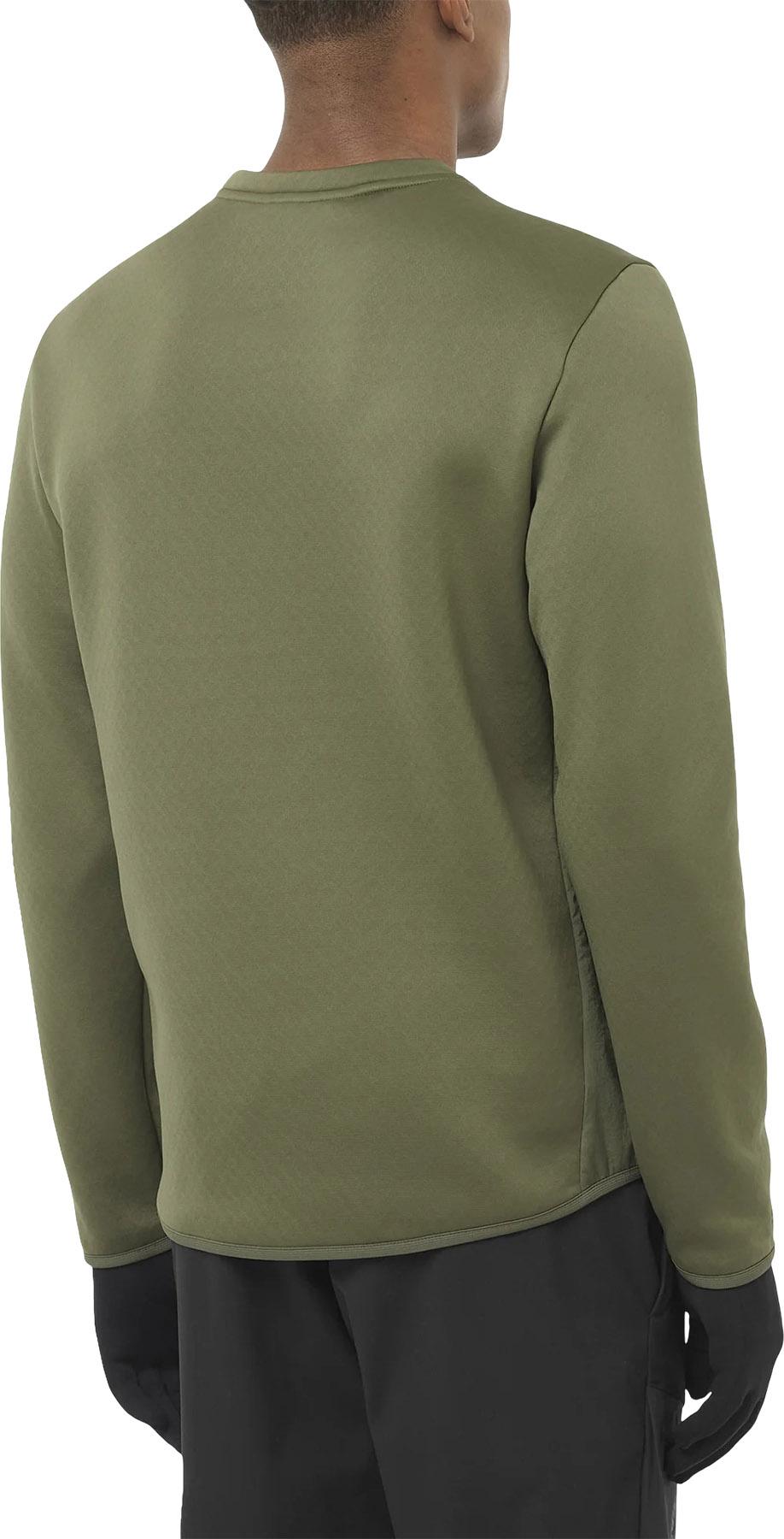 Product gallery image number 3 for product Outline Warm Hybrid Crewneck Pullover - Men's