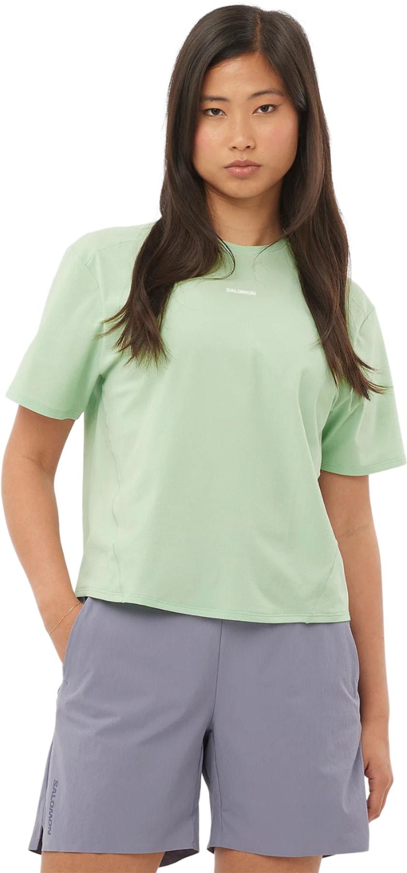 Product gallery image number 3 for product Trackline Short Sleeve T-Shirt - Women's