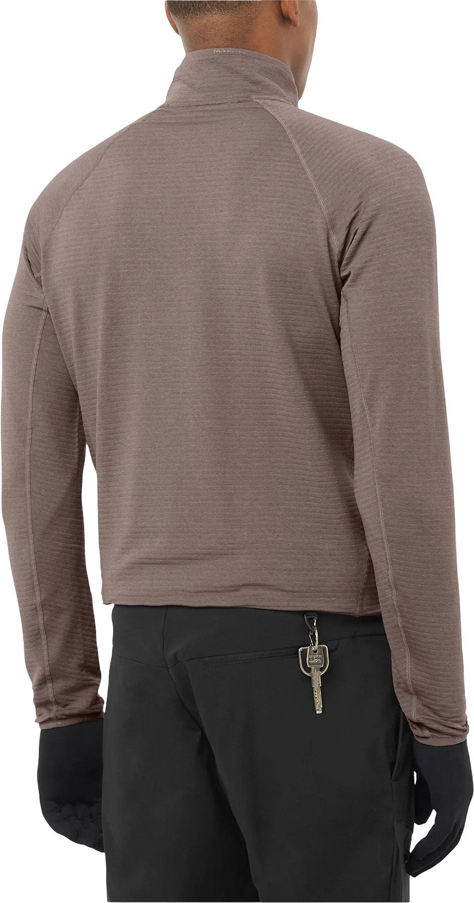 Product gallery image number 7 for product Manteau couche intermédiaire à glissière pleine longueur Essential Lightwarm - Homme