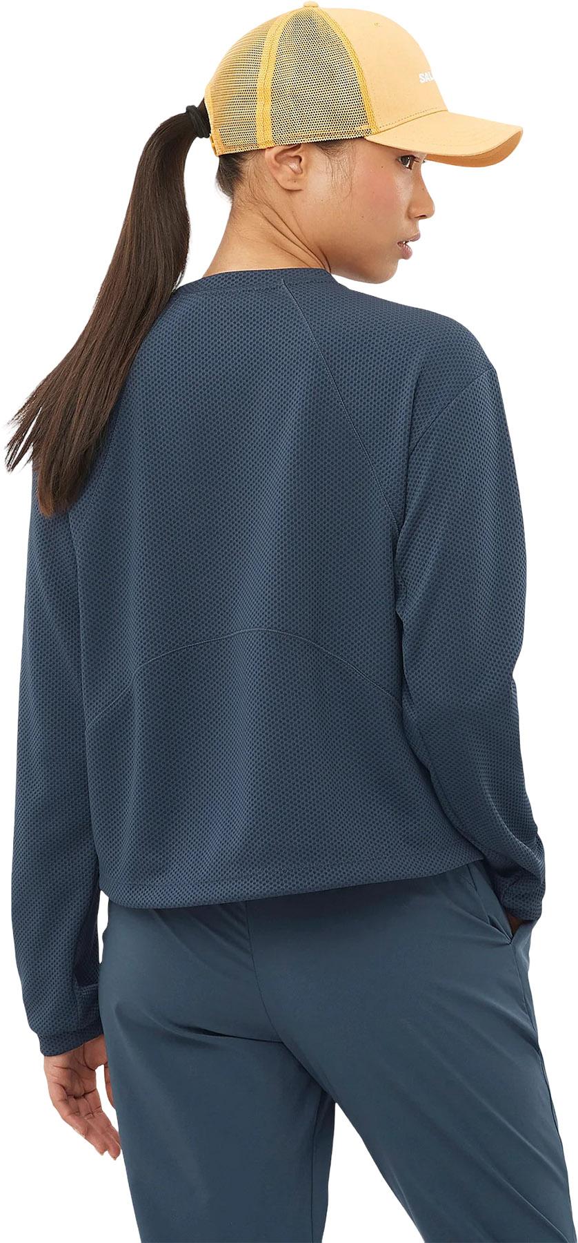 Product gallery image number 3 for product Motomesh Crewneck Pullover- Women's