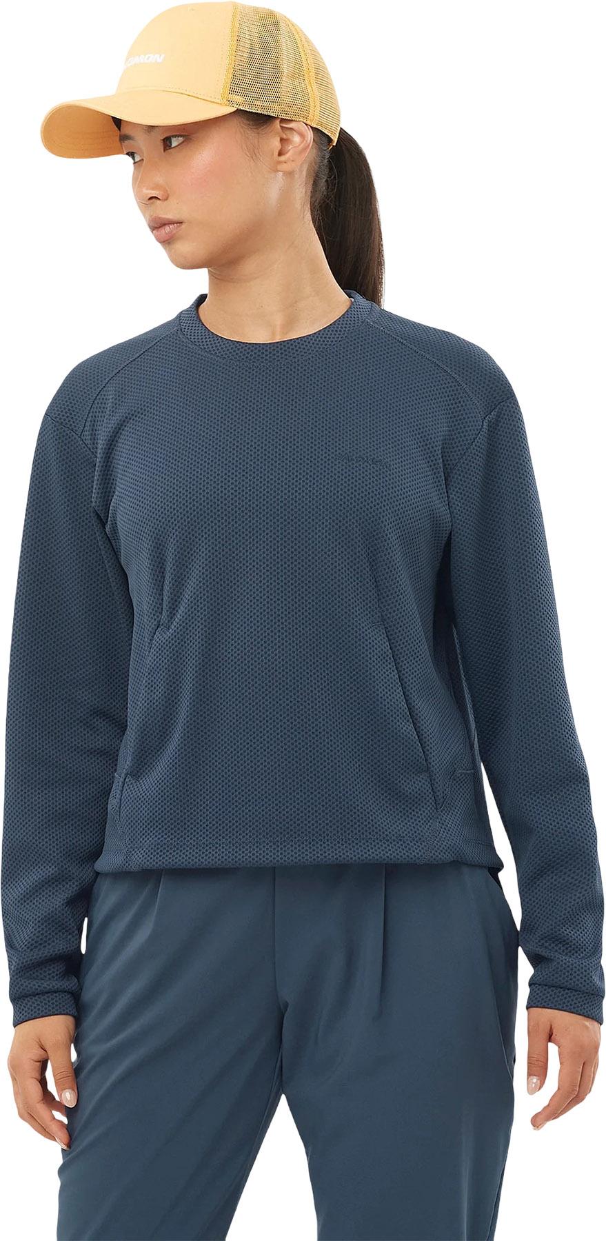 Product gallery image number 7 for product Motomesh Crewneck Pullover- Women's