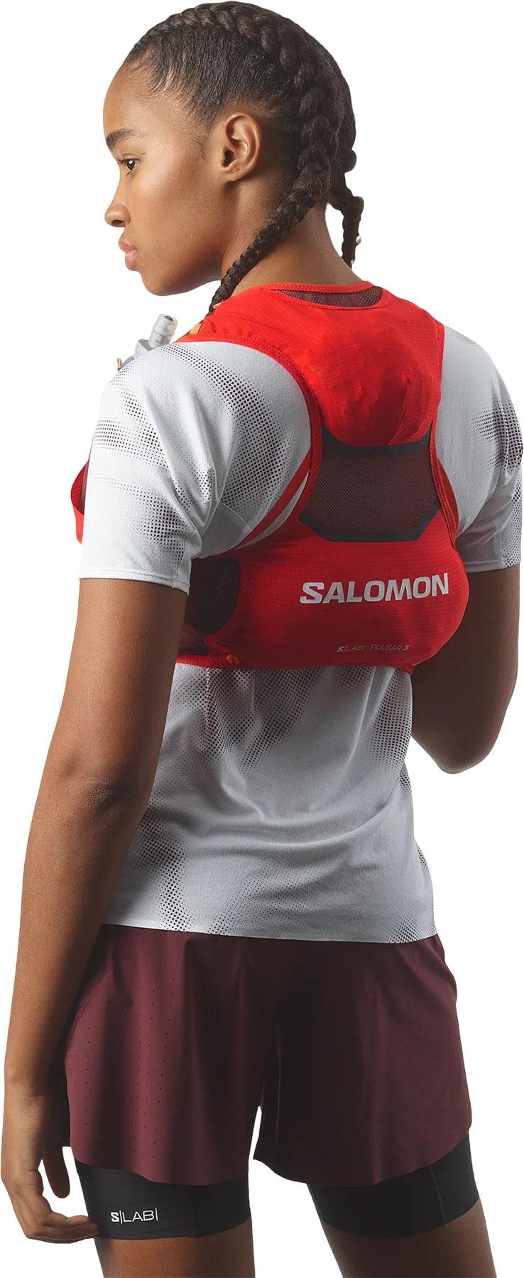 Product gallery image number 3 for product S/Lab Pulsar Running Vest with Flasks 3L 