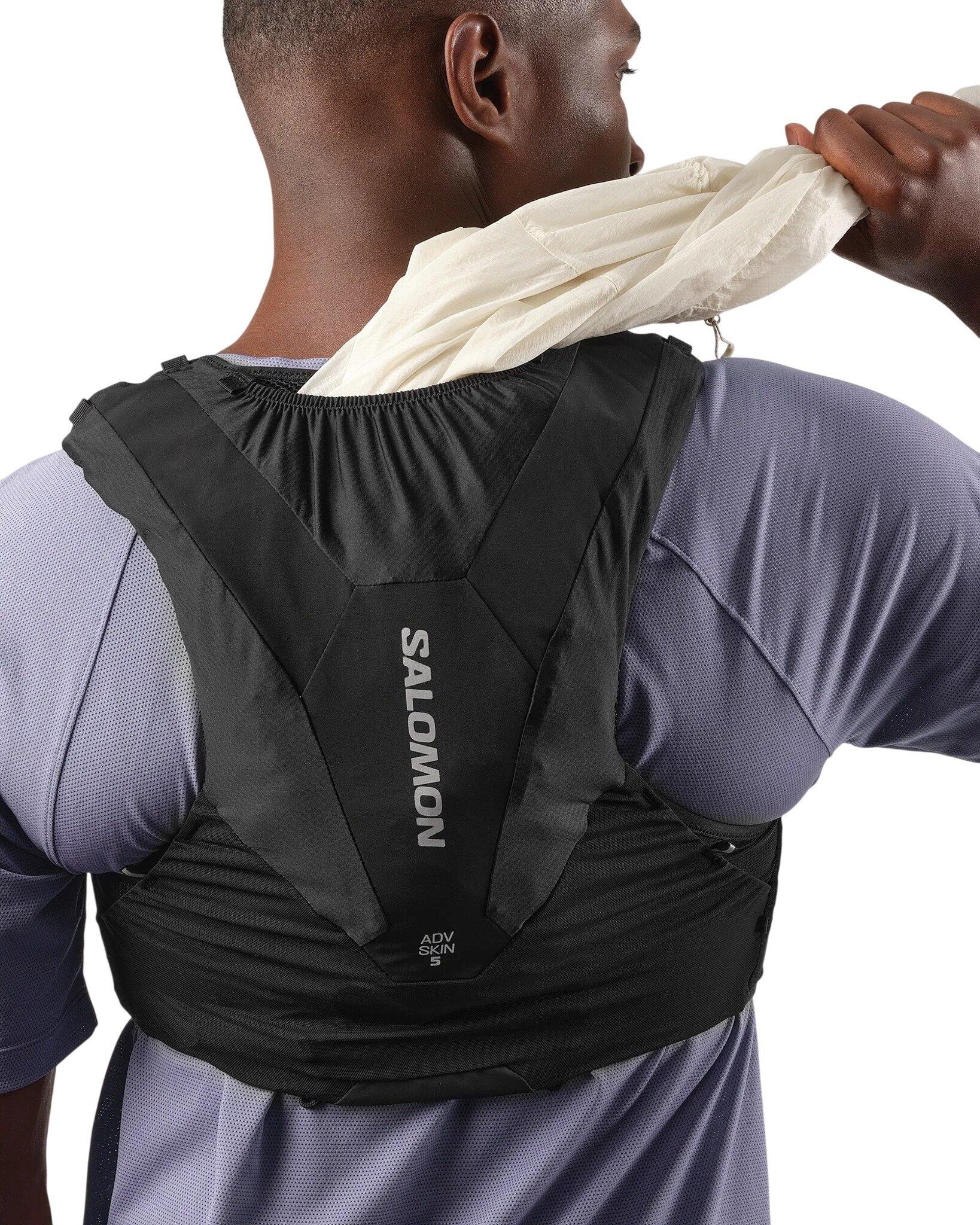 Product gallery image number 3 for product Veste d'hydratation de course avec flasques ADV Skin 5L
