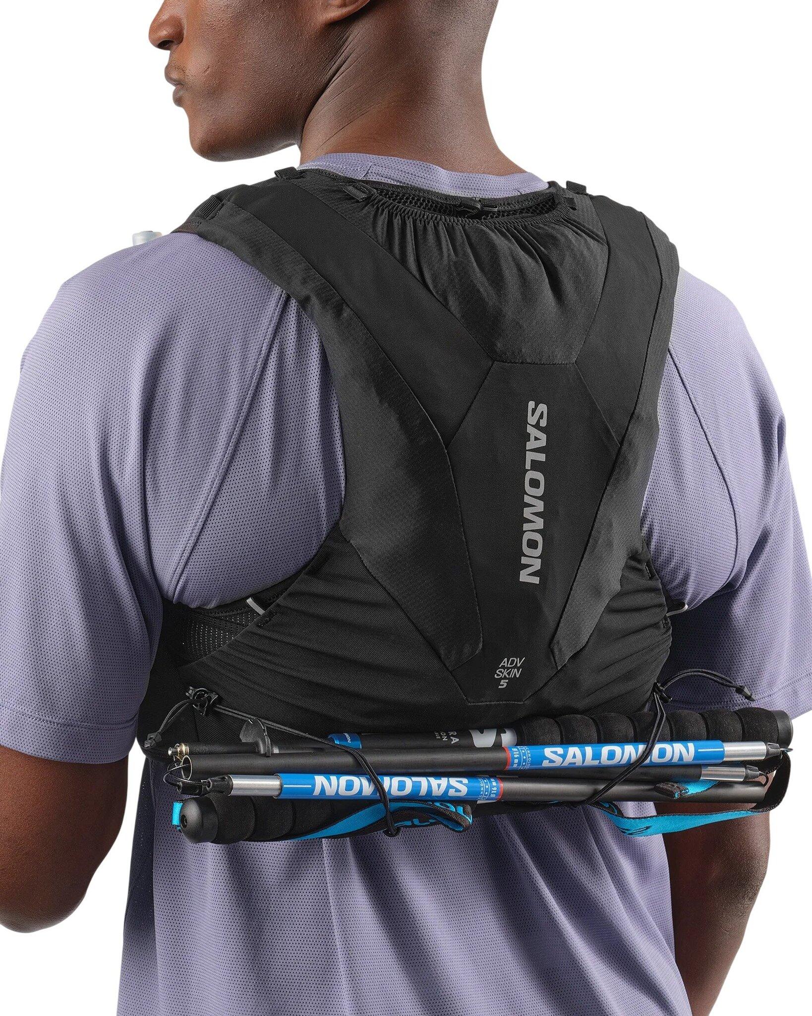 Product gallery image number 5 for product Veste d'hydratation de course avec flasques ADV Skin 5L