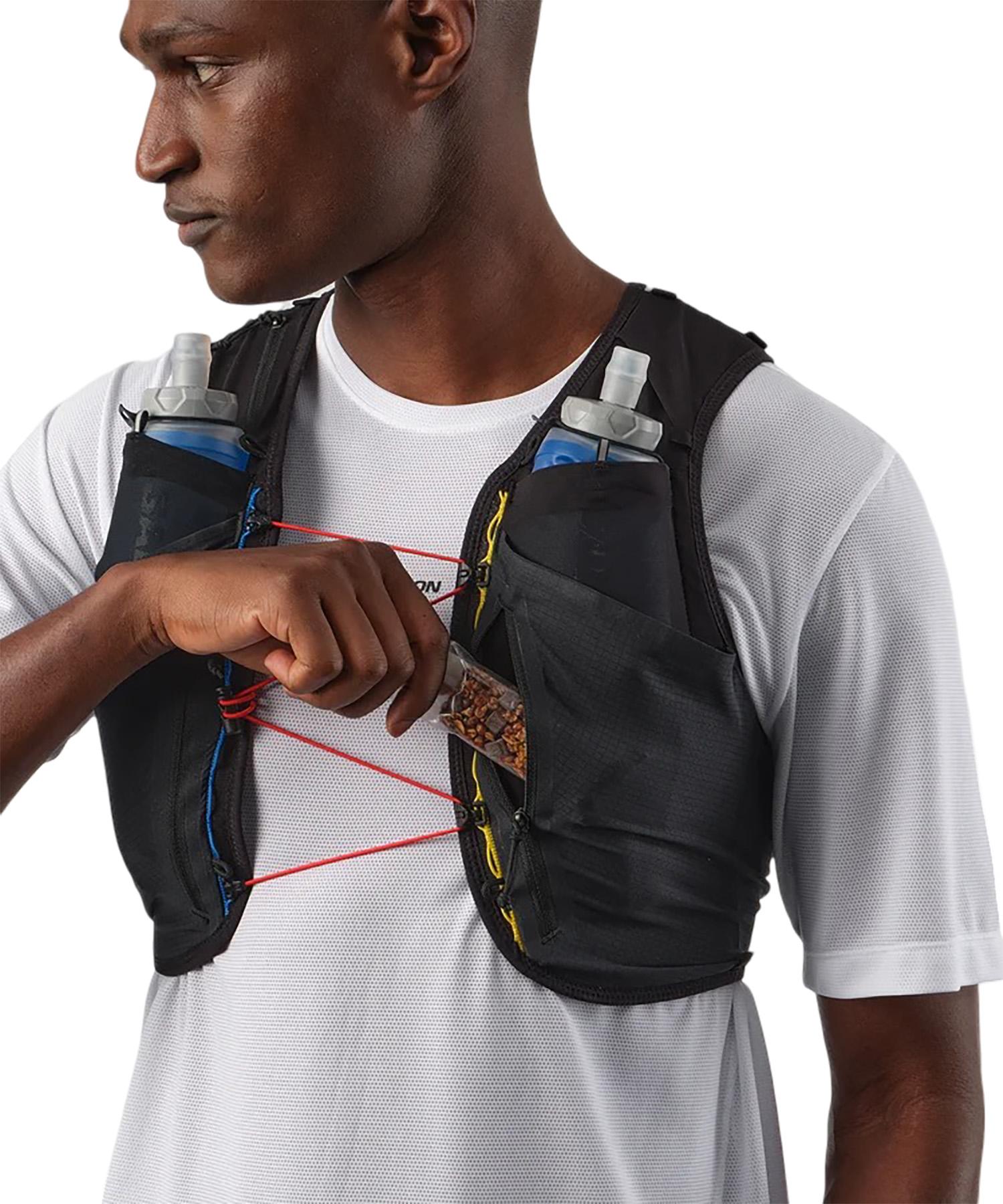 Product gallery image number 3 for product Sense Pro Race Flag Hydration Vest with Flasks 6L