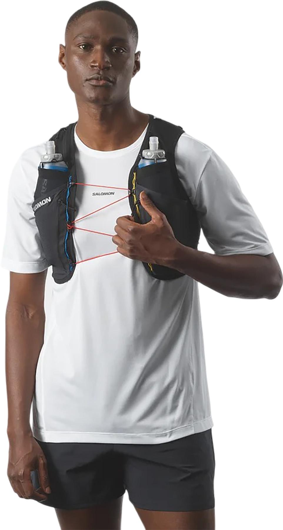 Product gallery image number 5 for product Sense Pro Race Flag Hydration Vest with Flasks 6L