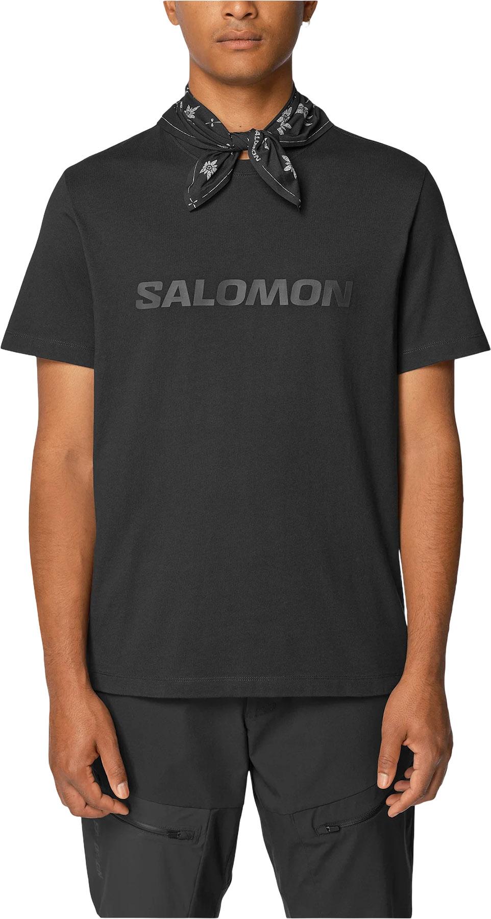 Product gallery image number 3 for product Salomon Logo Short Sleeve Tee - Men's