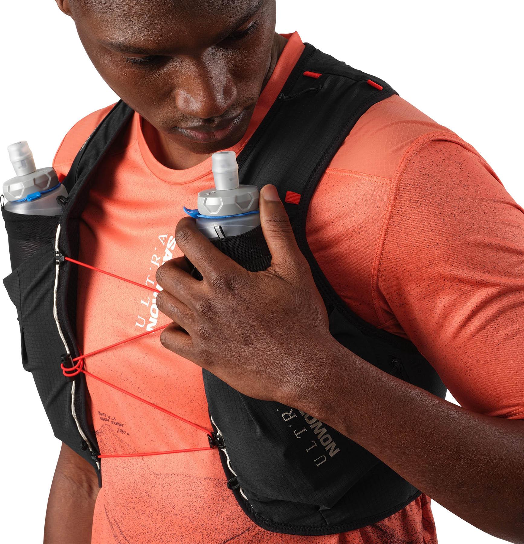 Product gallery image number 4 for product S/Lab Ultra Running Vest with Flasks 10L