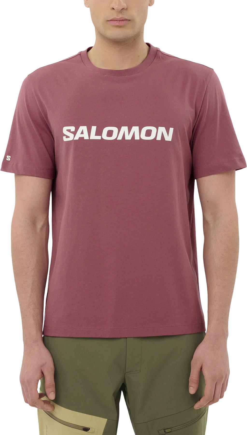 Product gallery image number 4 for product Salomon Logo Short Sleeve Tee - Men's