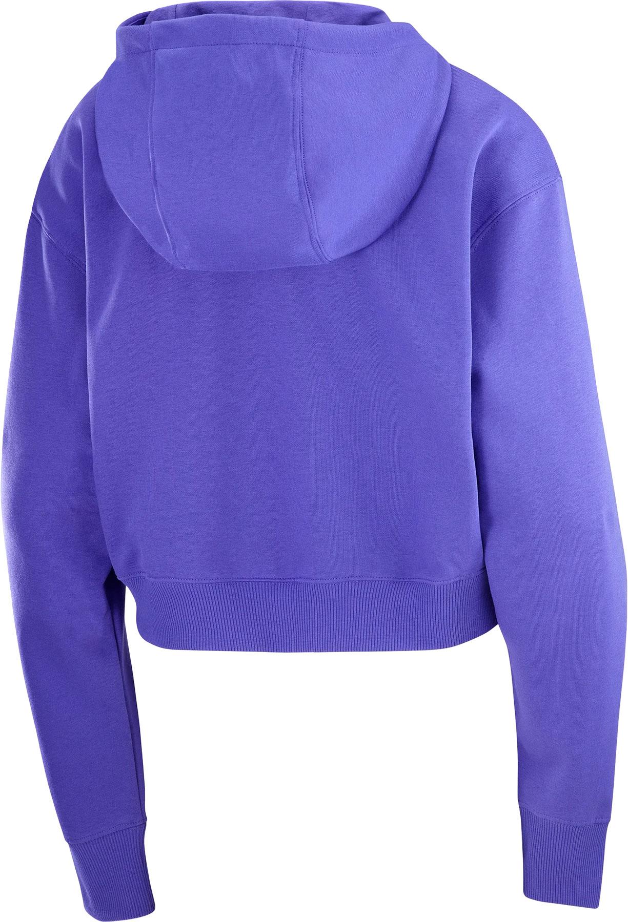 Product gallery image number 4 for product Salomon Logo Short Hoodie - Women's