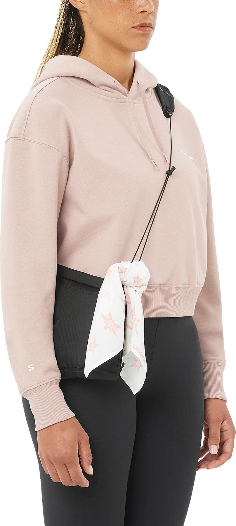 Product gallery image number 2 for product Salomon Logo Short Hoodie - Women's