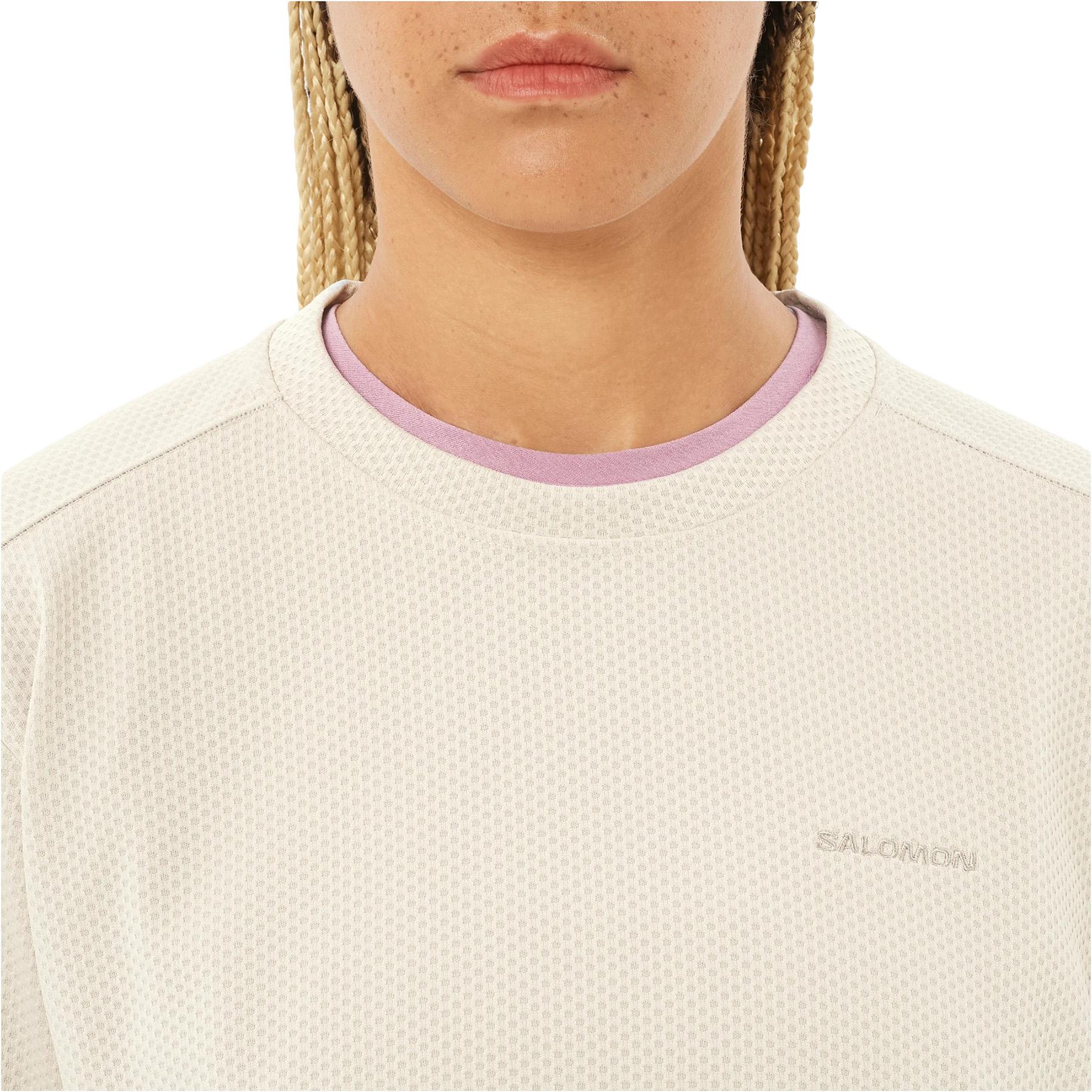 Product gallery image number 4 for product T-shirt à col rond Motomesh - Femme