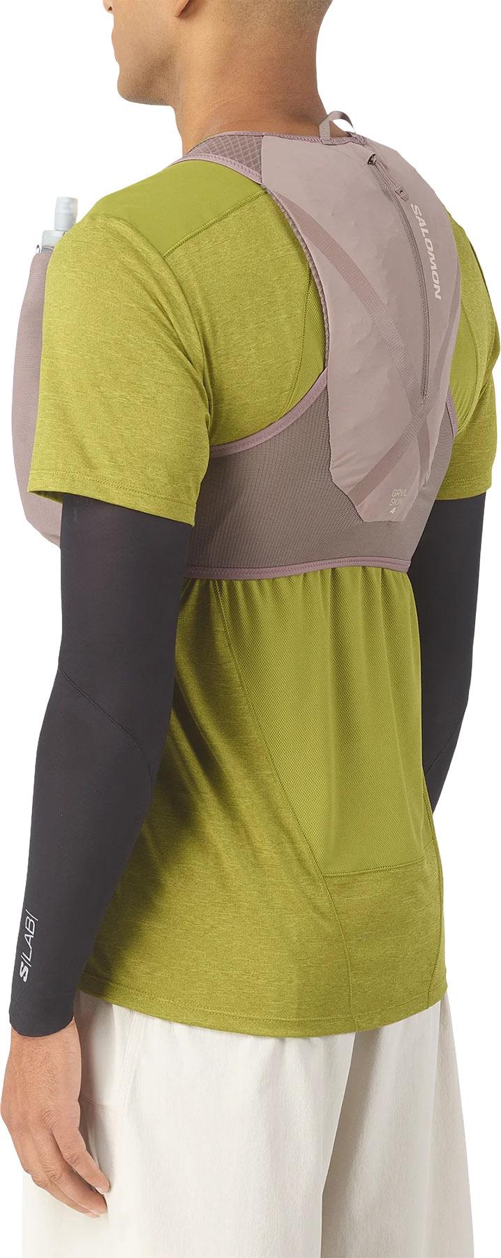 Product gallery image number 3 for product Gravel Skin Running Hydration Vest with Flasks 4L