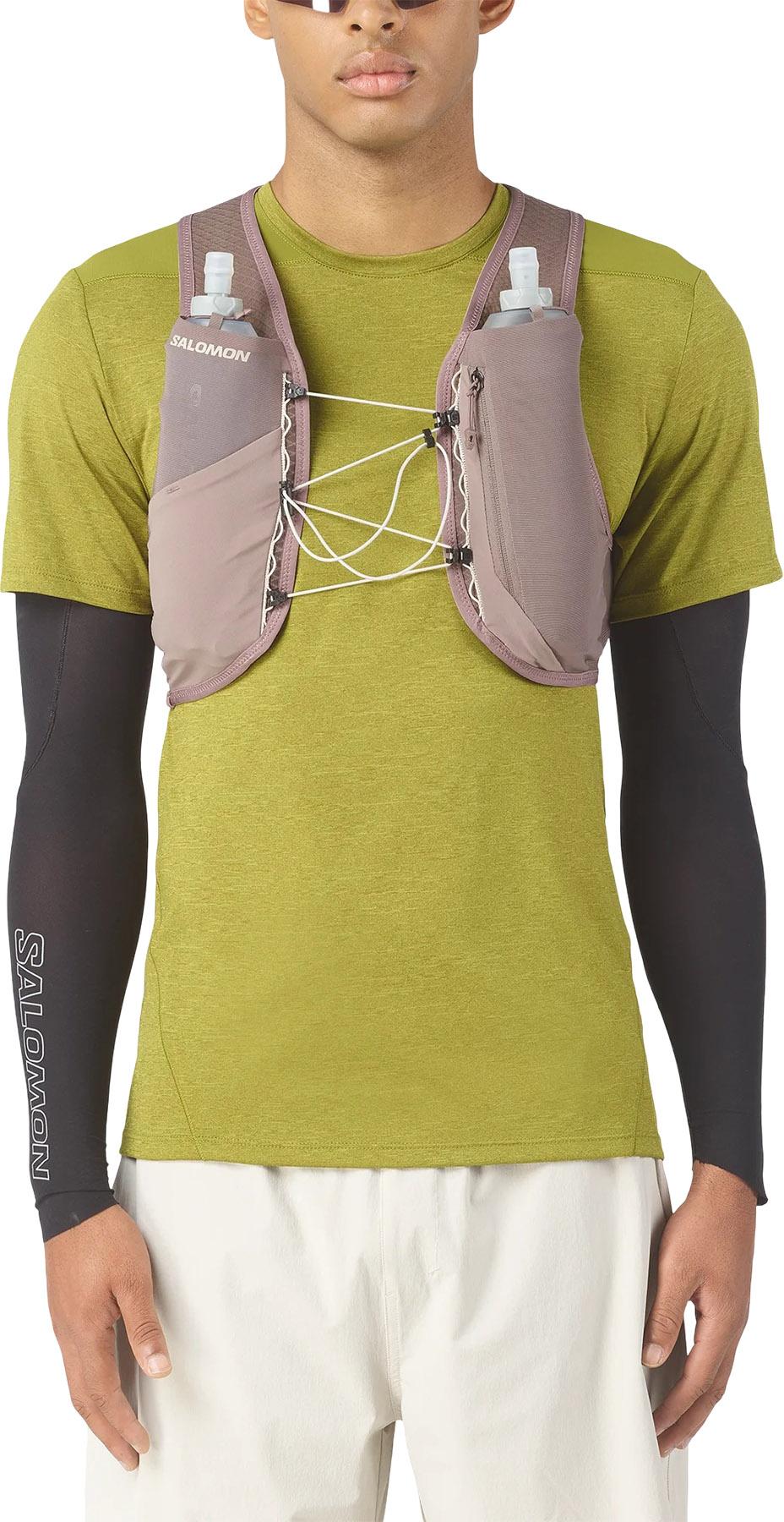 Product gallery image number 4 for product Gravel Skin Running Hydration Vest with Flasks 4L