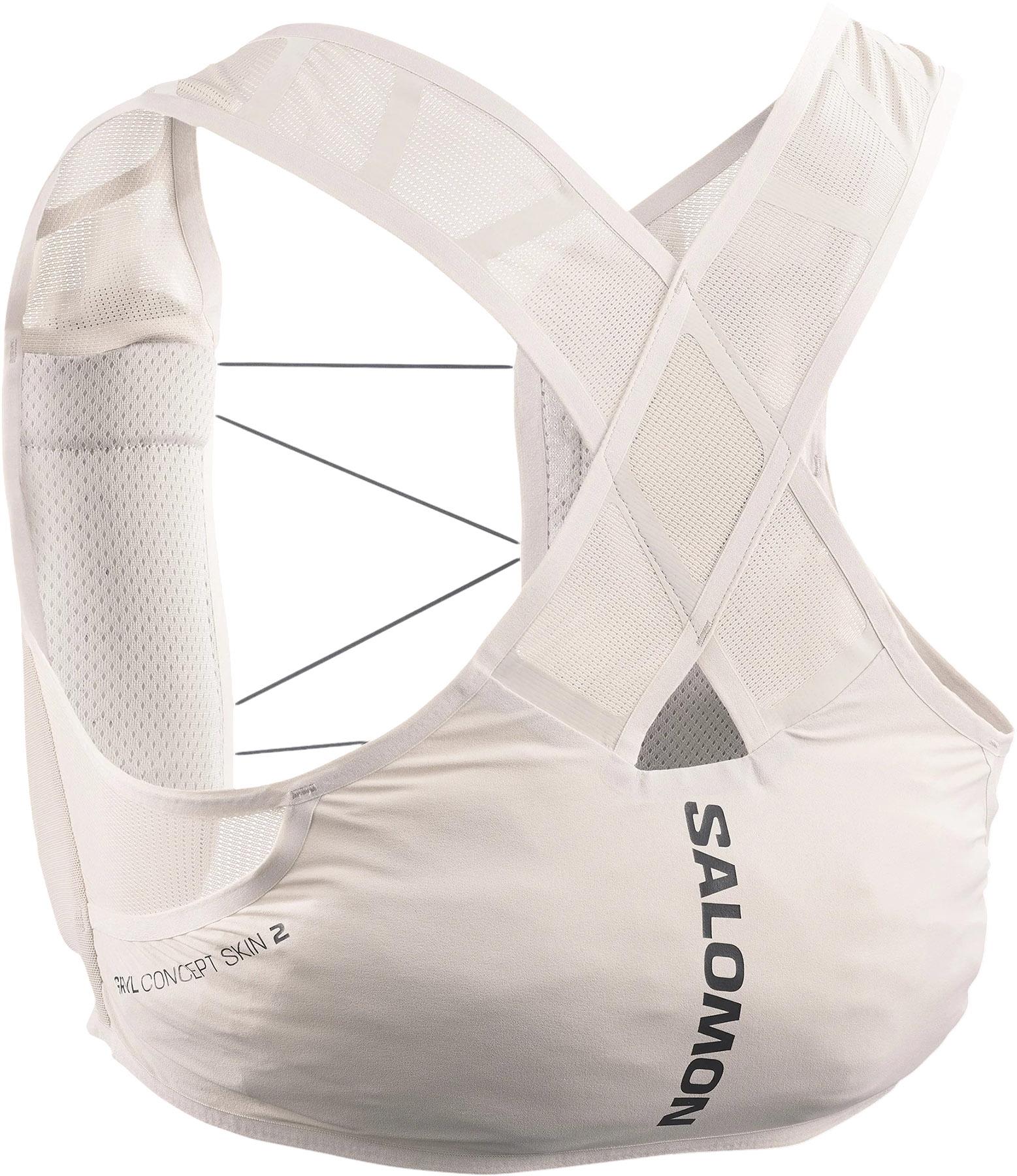 Product gallery image number 2 for product Gravel Concept Skin Running Hydration Vest with Flasks 2L