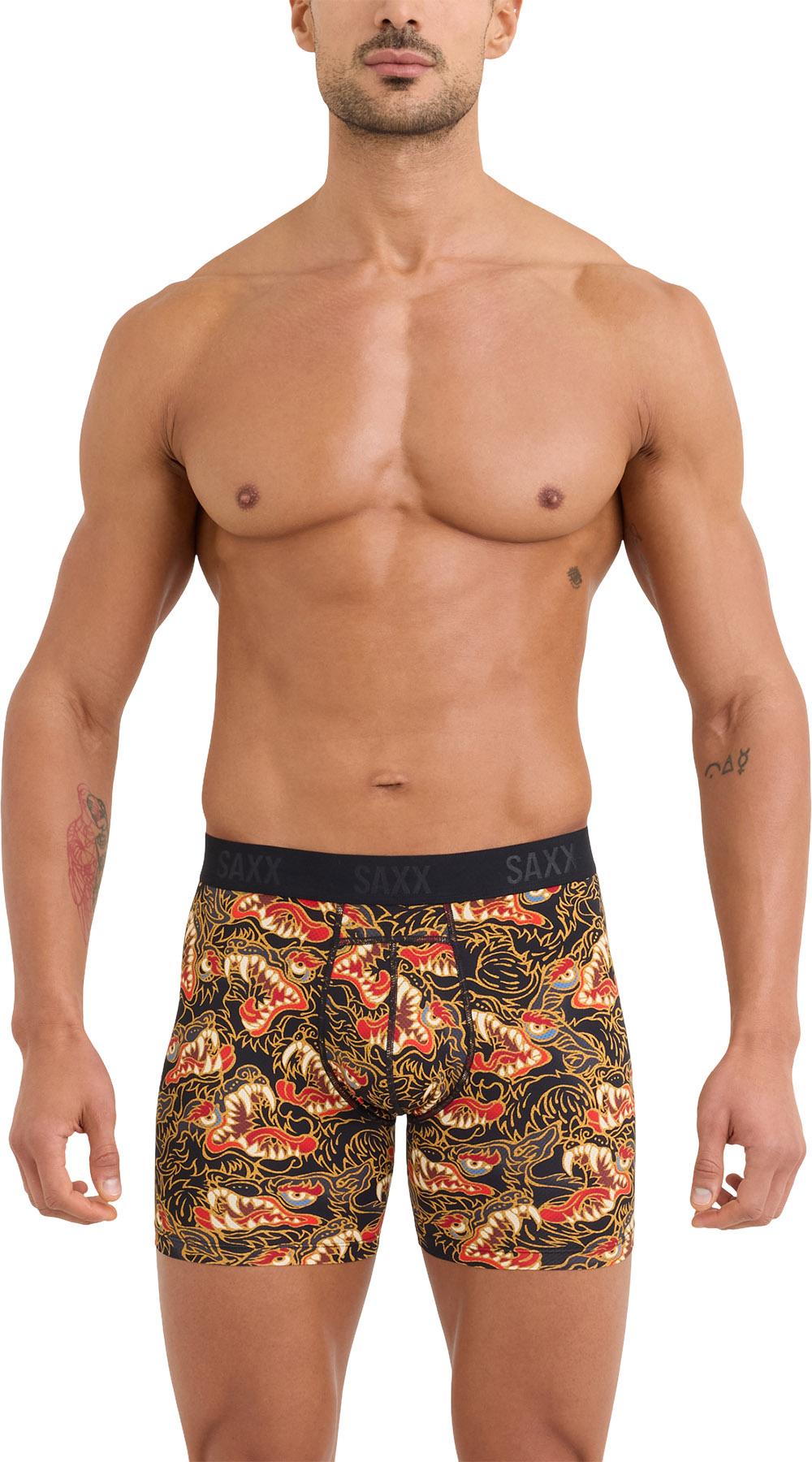 Numéro de l'image de la galerie de produits 4 pour le produit Boxeurs longs ajusté à compression légère Smooth Flex 6" - Homme