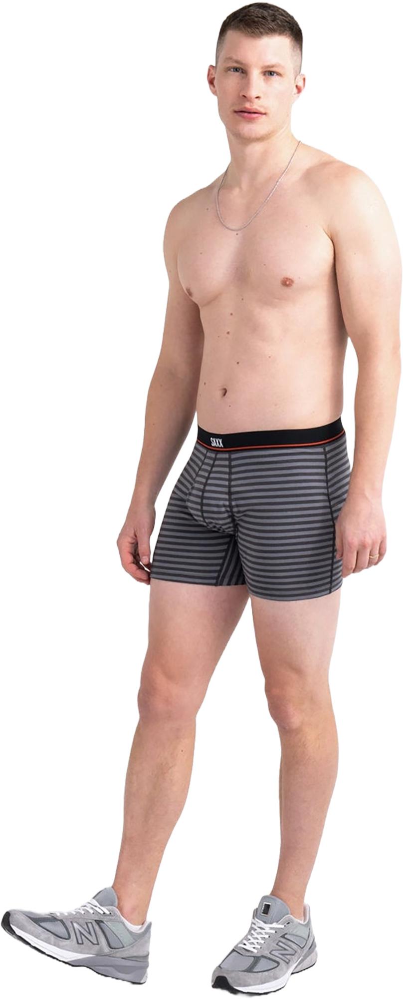 Product gallery image number 4 for product Non-Stop Stretch Cotton Boxer Brief 5 in - Men's