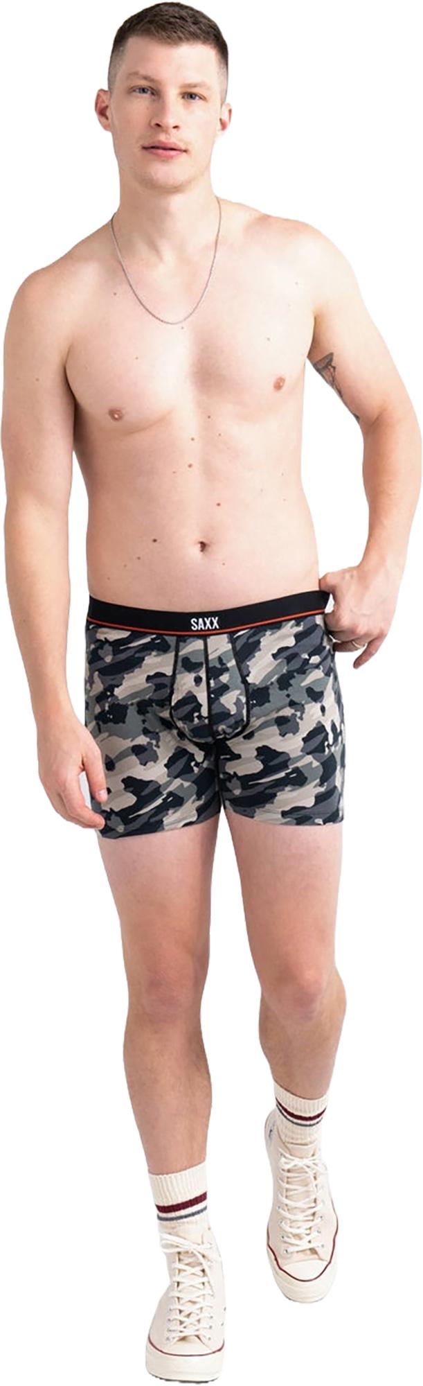 Product gallery image number 4 for product Non-Stop Stretch Cotton Boxer Brief 5 in - Men's