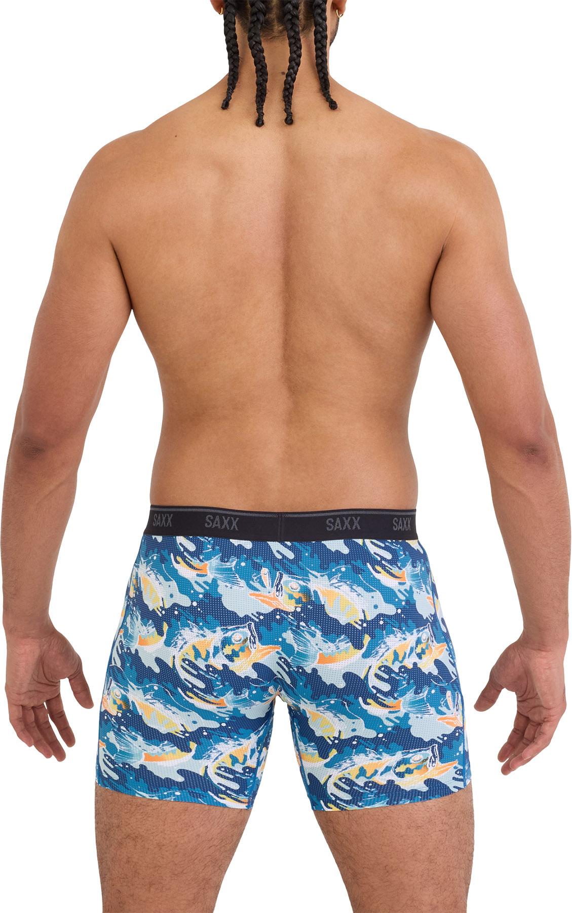 Product gallery image number 2 for product Quest Quick-Dry Mesh Performance Boxer Brief with Fly 6" - Men's