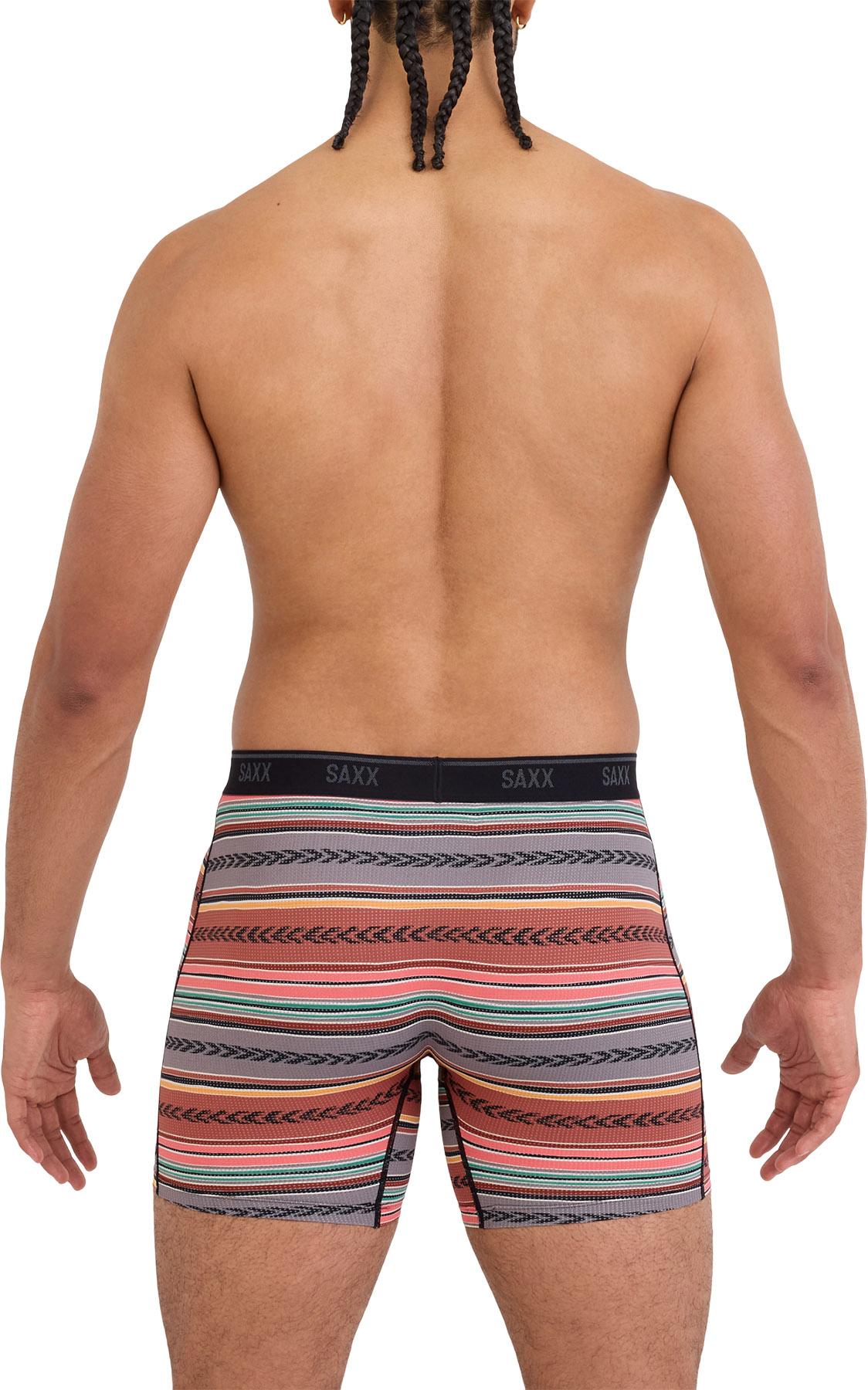 Numéro de l'image de la galerie de produits 2 pour le produit Caleçon boxeur avec braguette Quest Quick-Dry Mesh Performance 6" - Homme