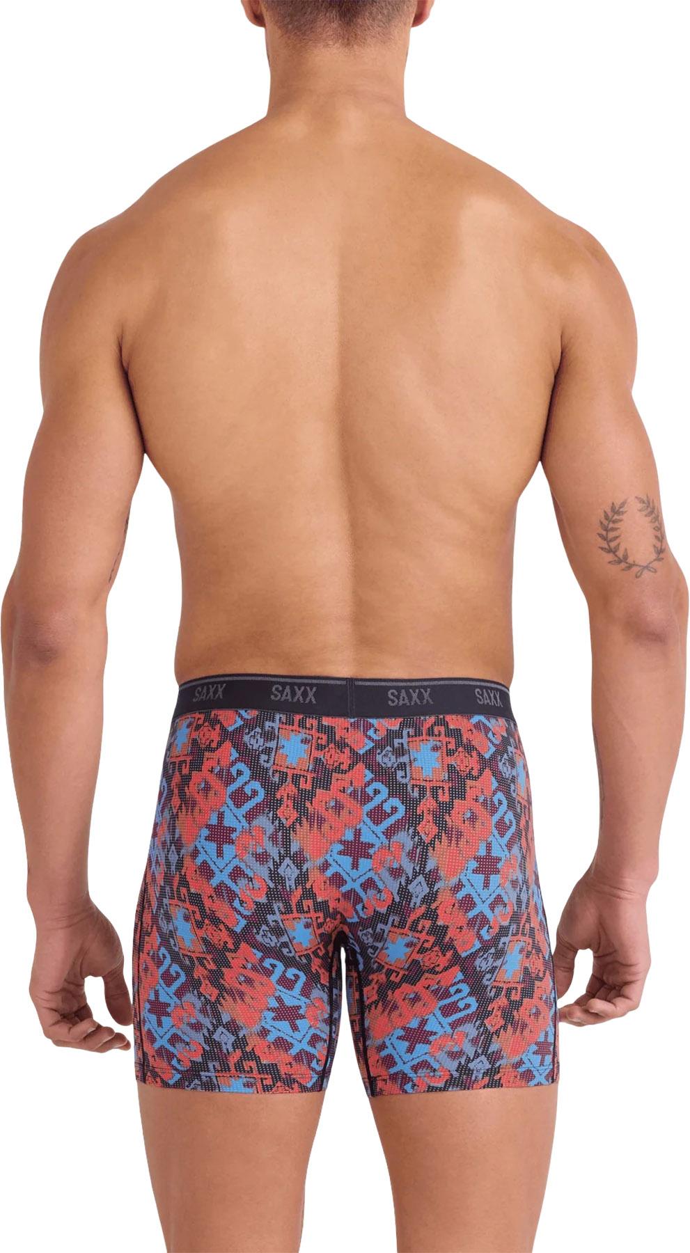 Numéro de l'image de la galerie de produits 2 pour le produit Caleçon boxeur avec braguette Quest Quick-Dry Mesh Performance 6" - Homme