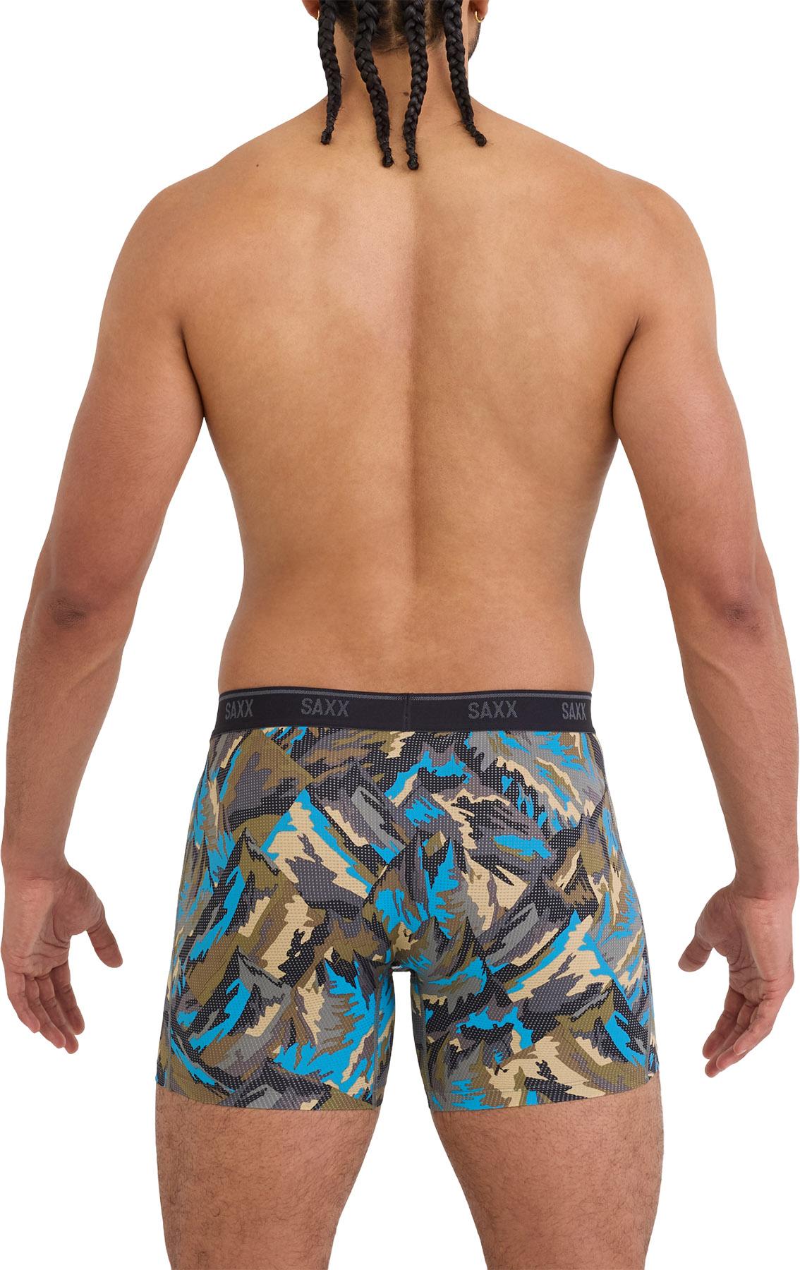 Product gallery image number 2 for product Quest Quick-Dry Mesh Performance Boxer Brief with Fly 6" - Men's