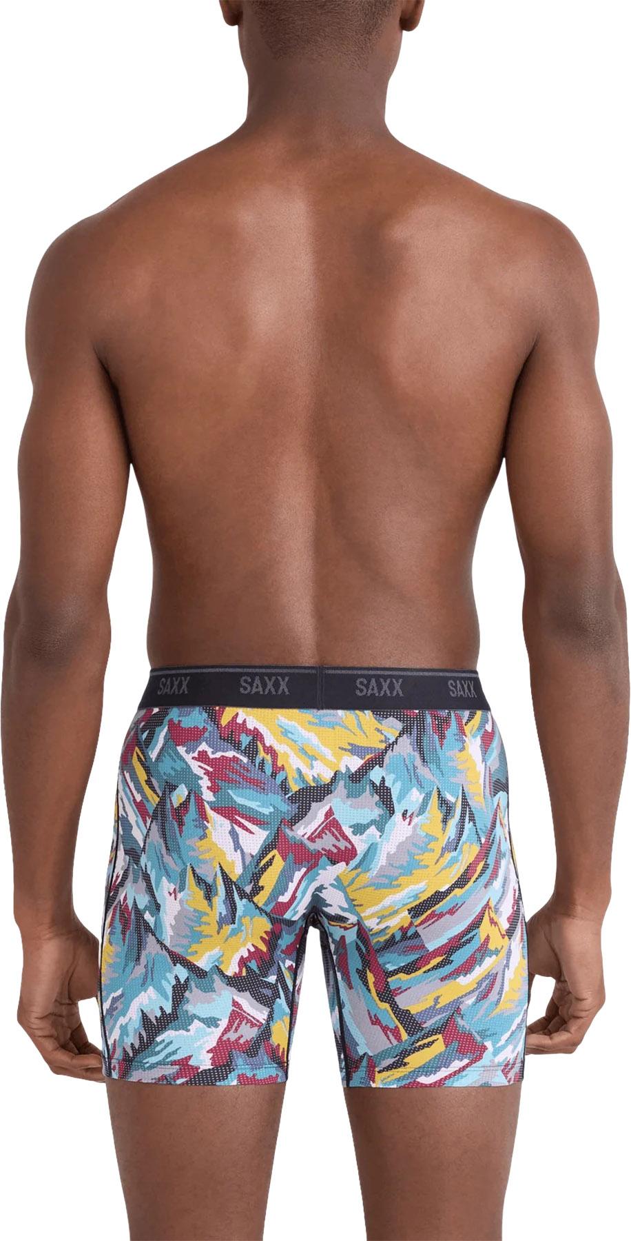 Product gallery image number 2 for product Caleçon boxeur avec braguette Quest Quick-Dry Mesh Performance 6" - Homme