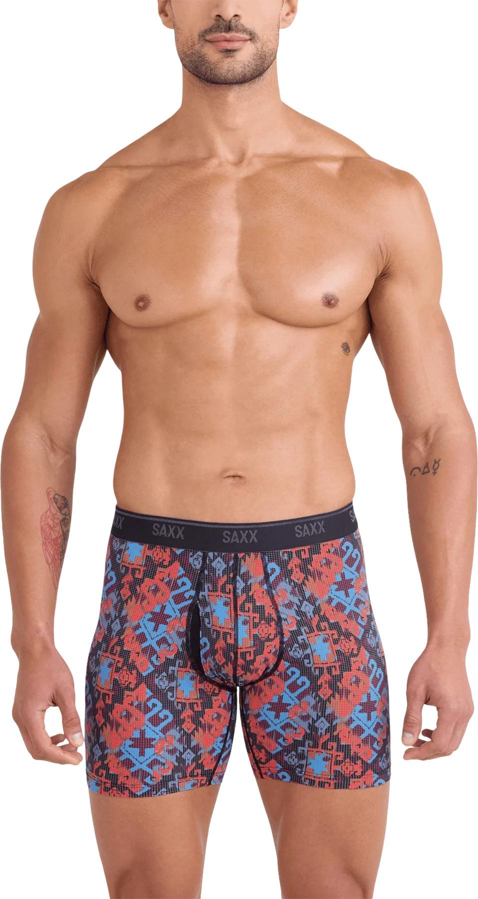 Numéro de l'image de la galerie de produits 3 pour le produit Caleçon boxeur avec braguette Quest Quick-Dry Mesh Performance 6" - Homme