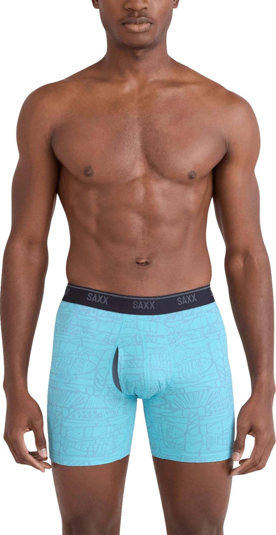 Product gallery image number 3 for product Quest Quick-Dry Mesh Performance Boxer Brief with Fly 6" - Men's