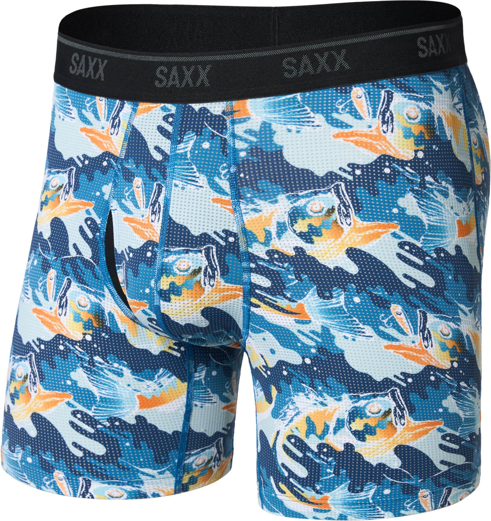 Product image for Quest Quick-Dry Mesh Performance Boxer Brief with Fly 6" - Men's