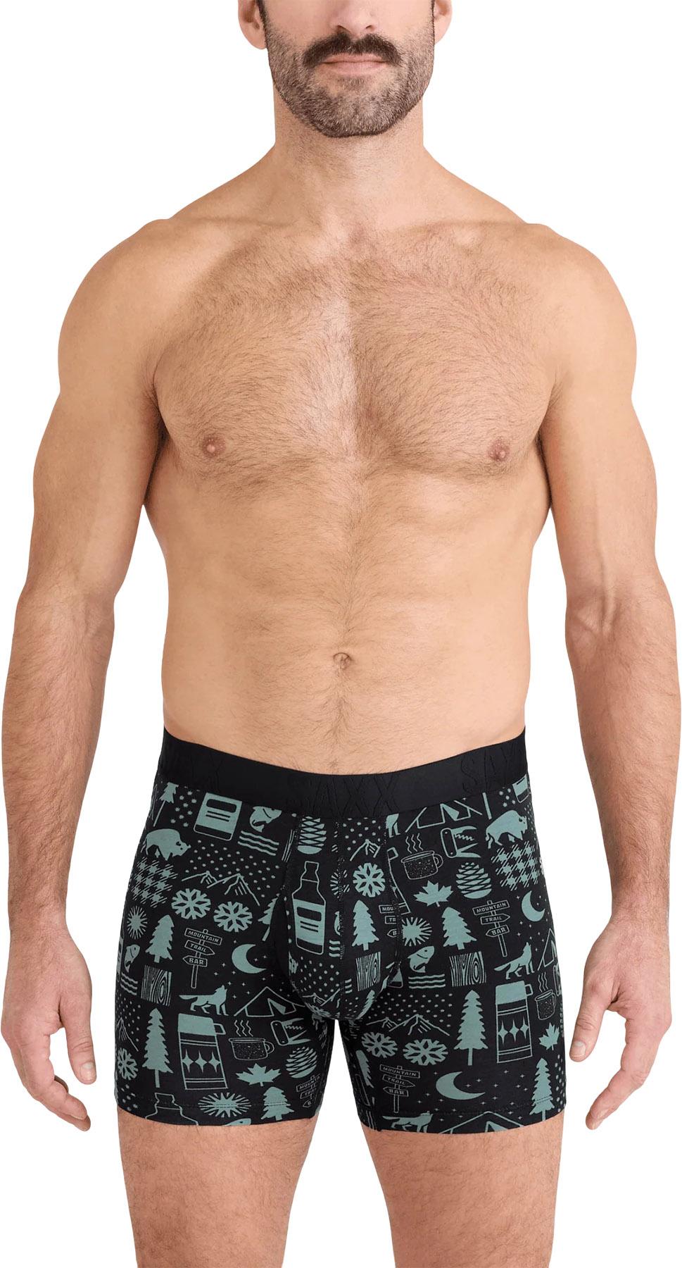 Product gallery image number 3 for product DropTemp Cooling Cotton Boxer Brief with Fly - Men's