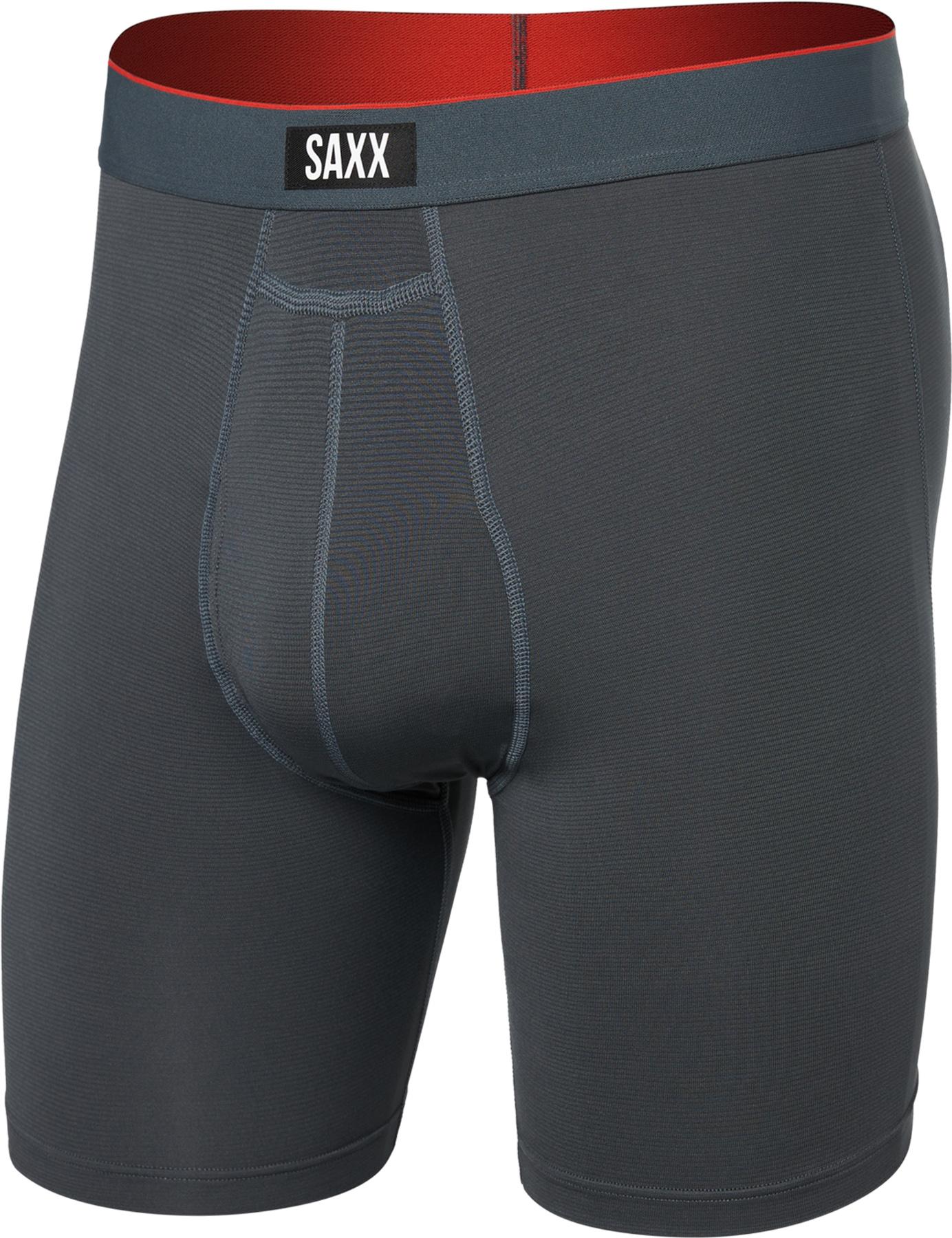 Product image for Multi-Sport Mesh Performance Long Boxer Brief with Fly 8" - Men's