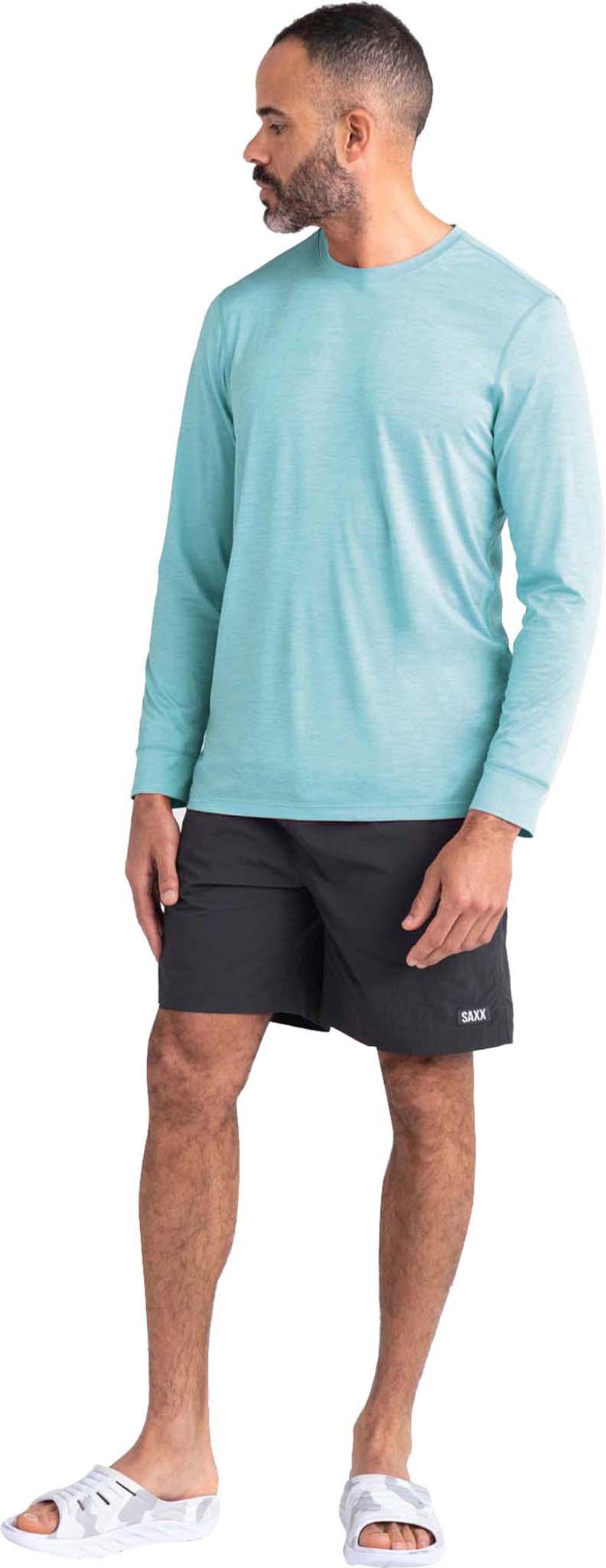 Product gallery image number 3 for product Droptemp All Day Cooling Long Sleeve Crew Neck Tee - Men's