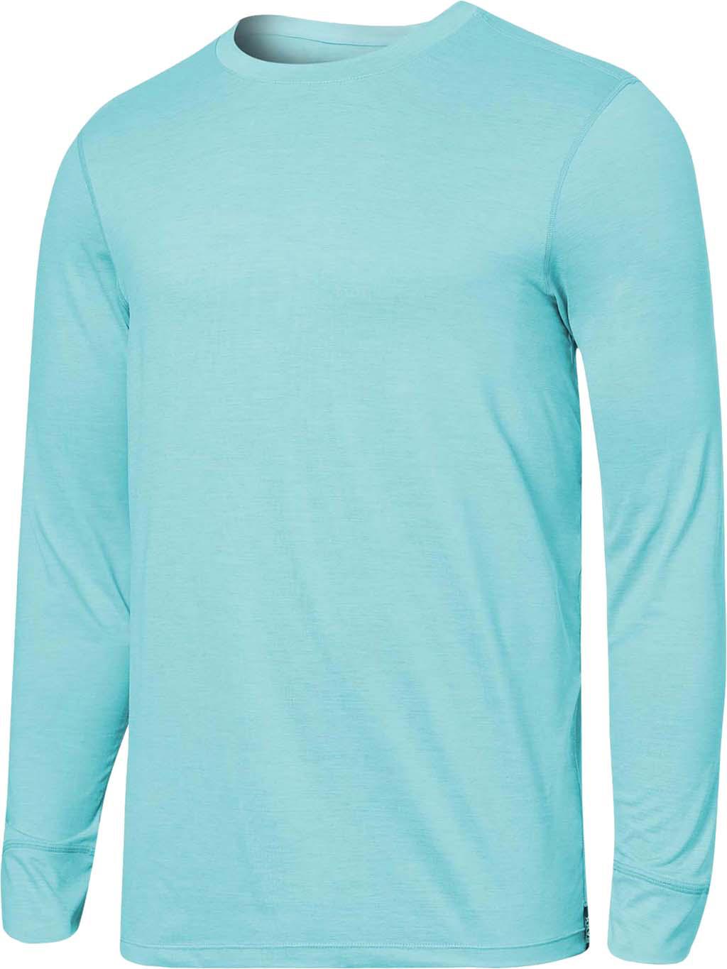 Product gallery image number 1 for product Droptemp All Day Cooling Long Sleeve Crew Neck Tee - Men's