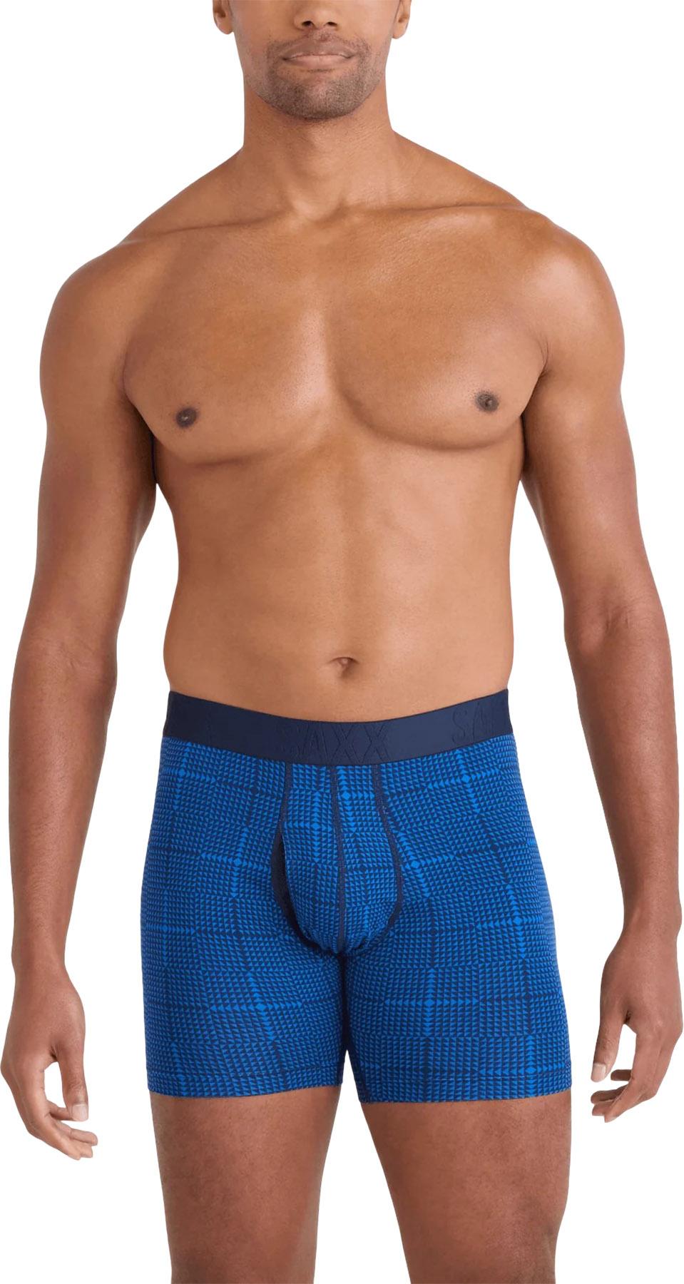 Product gallery image number 3 for product DropTemp® Cooling Cotton Boxer Brief 6" (2-Pack) - Men's