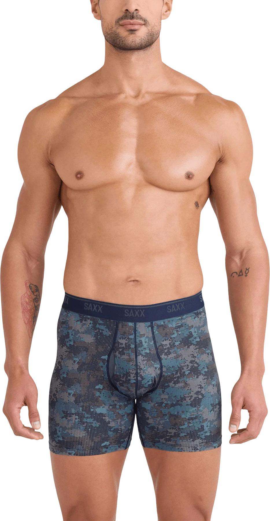 Product gallery image number 3 for product Quest Quick-Dry Mesh 2 Pack Boxer Brief with Fly - Men's
