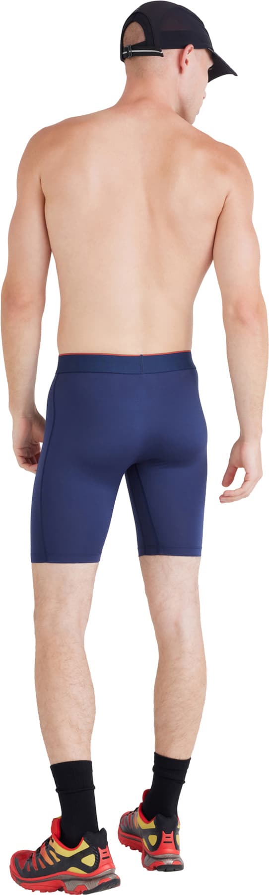 Product gallery image number 2 for product Multi-Sport Mesh Performance 2 Pack Long Boxer Brief with Fly 8" - Men's