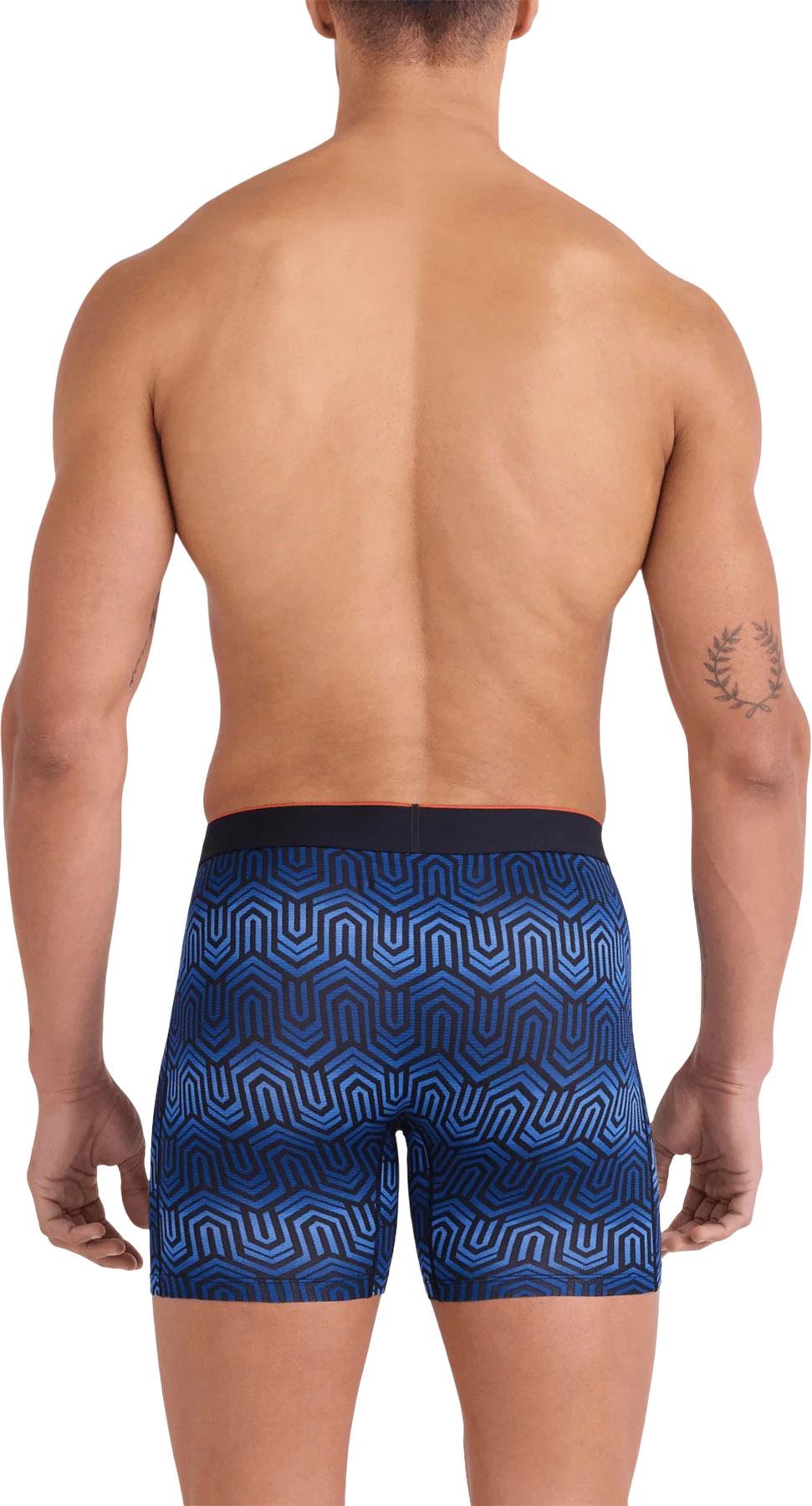 Product gallery image number 3 for product Caleçon boxeur avec braguette paquet de 2 Multi-Sport Mesh Performance 6" - Homme