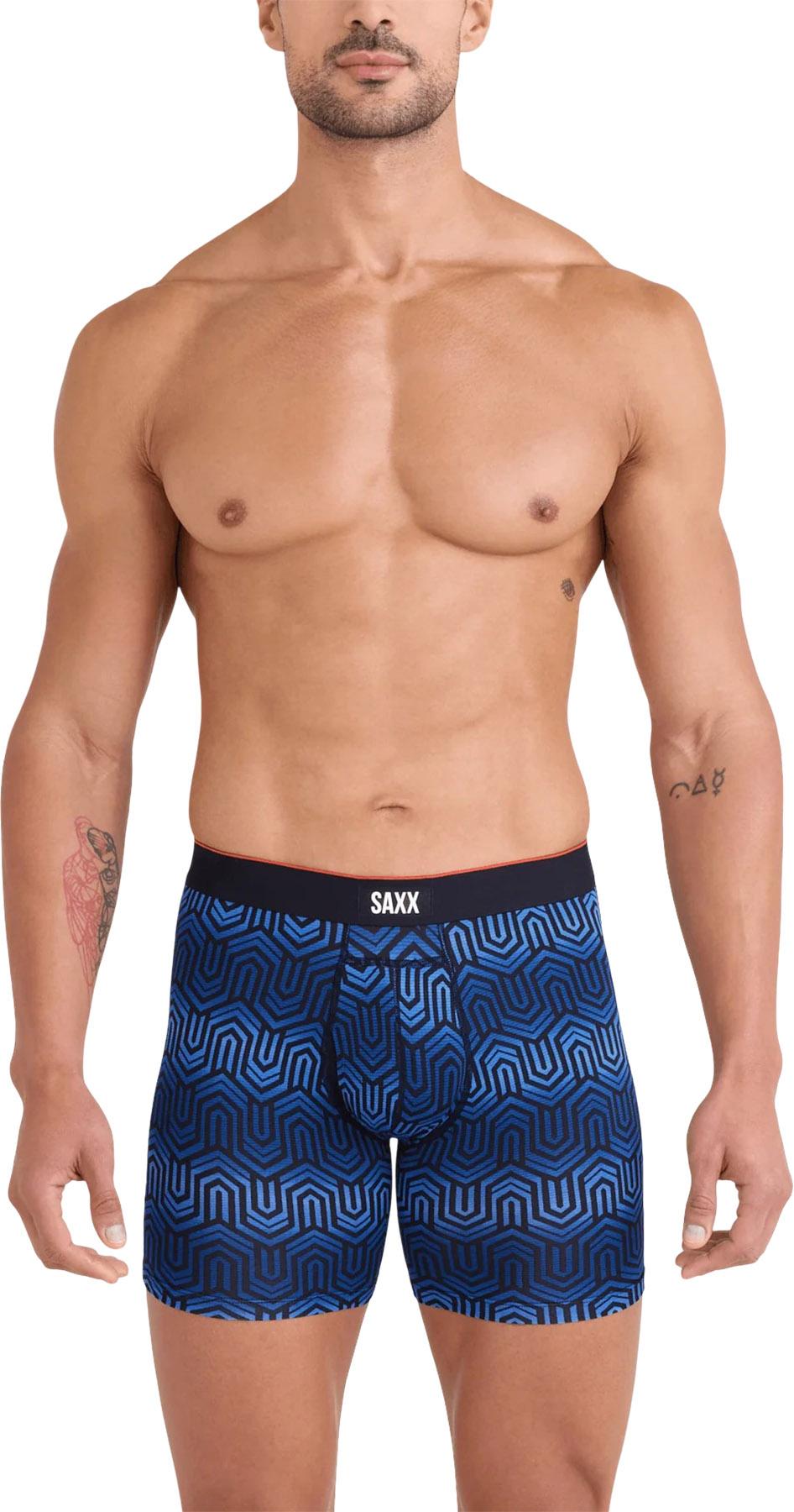 Product gallery image number 2 for product Caleçon boxeur avec braguette paquet de 2 Multi-Sport Mesh Performance 6" - Homme