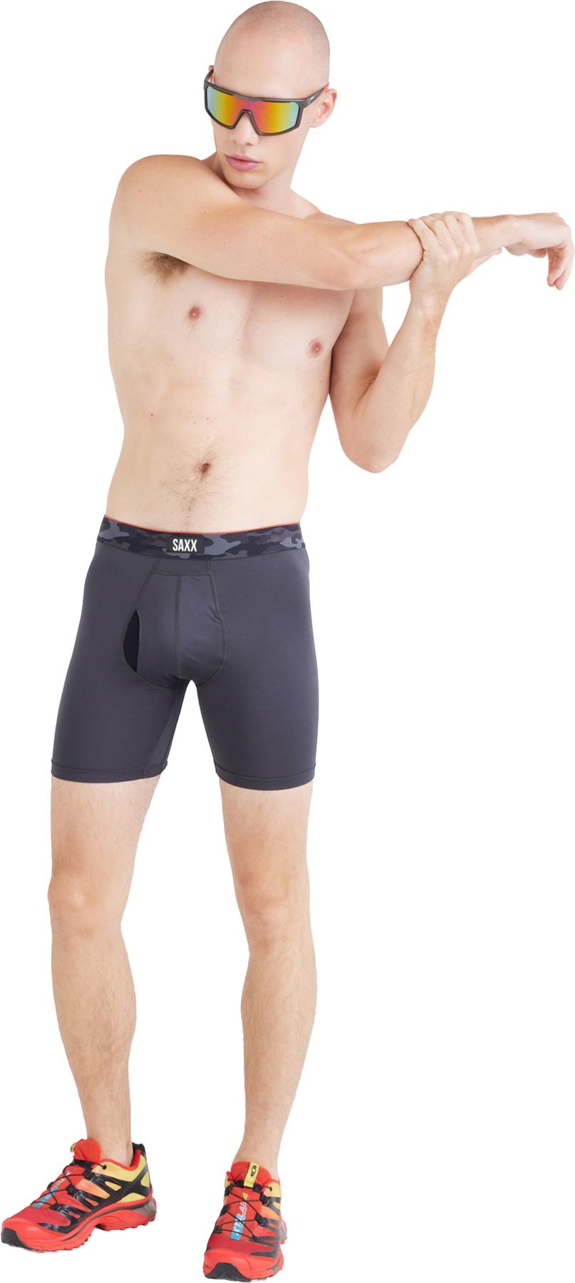Product gallery image number 3 for product Multi-Sport Mesh Performance 2 Pack Boxer Brief with Fly 6" - Men's