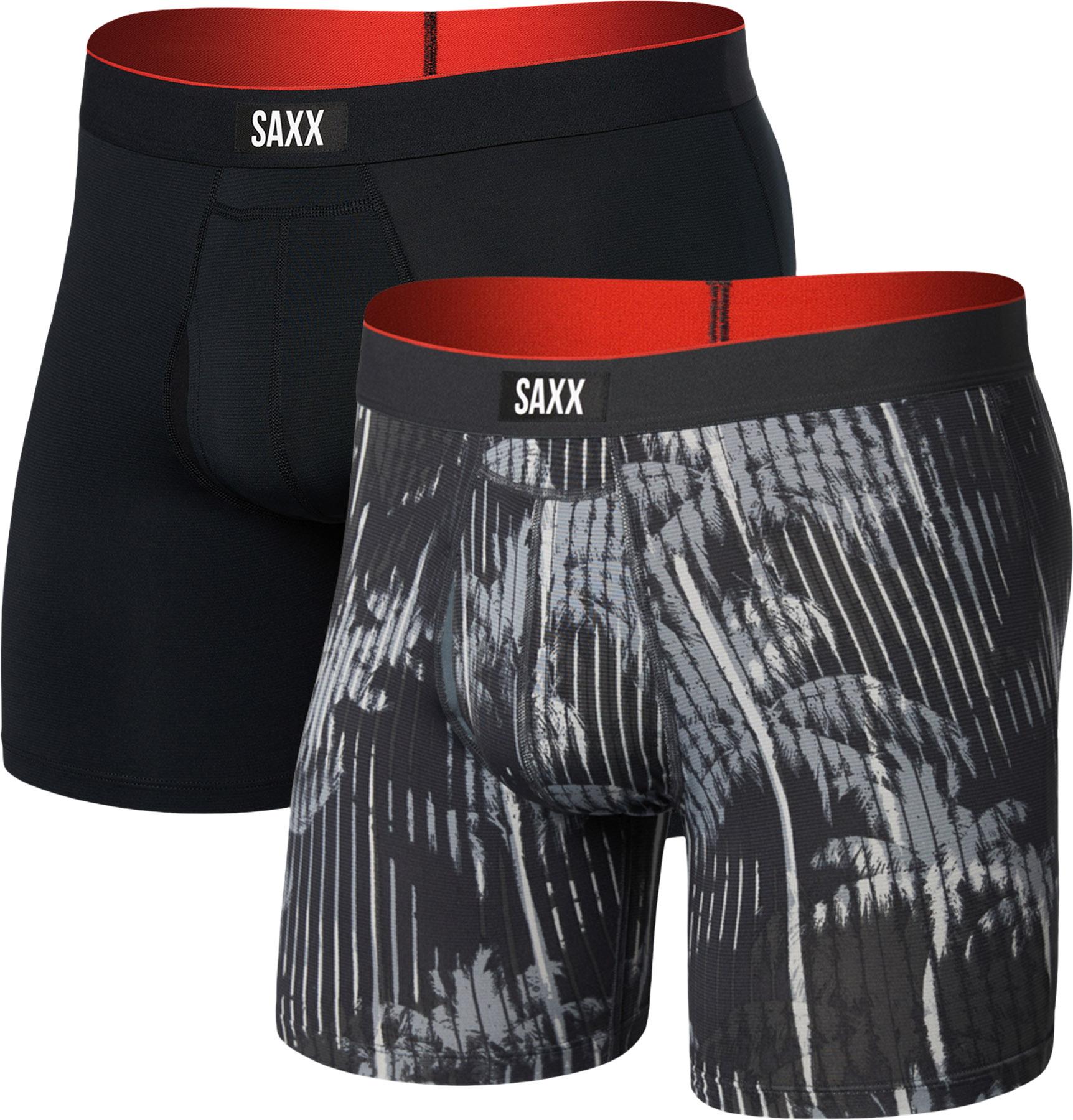 Product image for Multi-Sport Mesh Performance 2 Pack Boxer Brief with Fly 6" - Men's