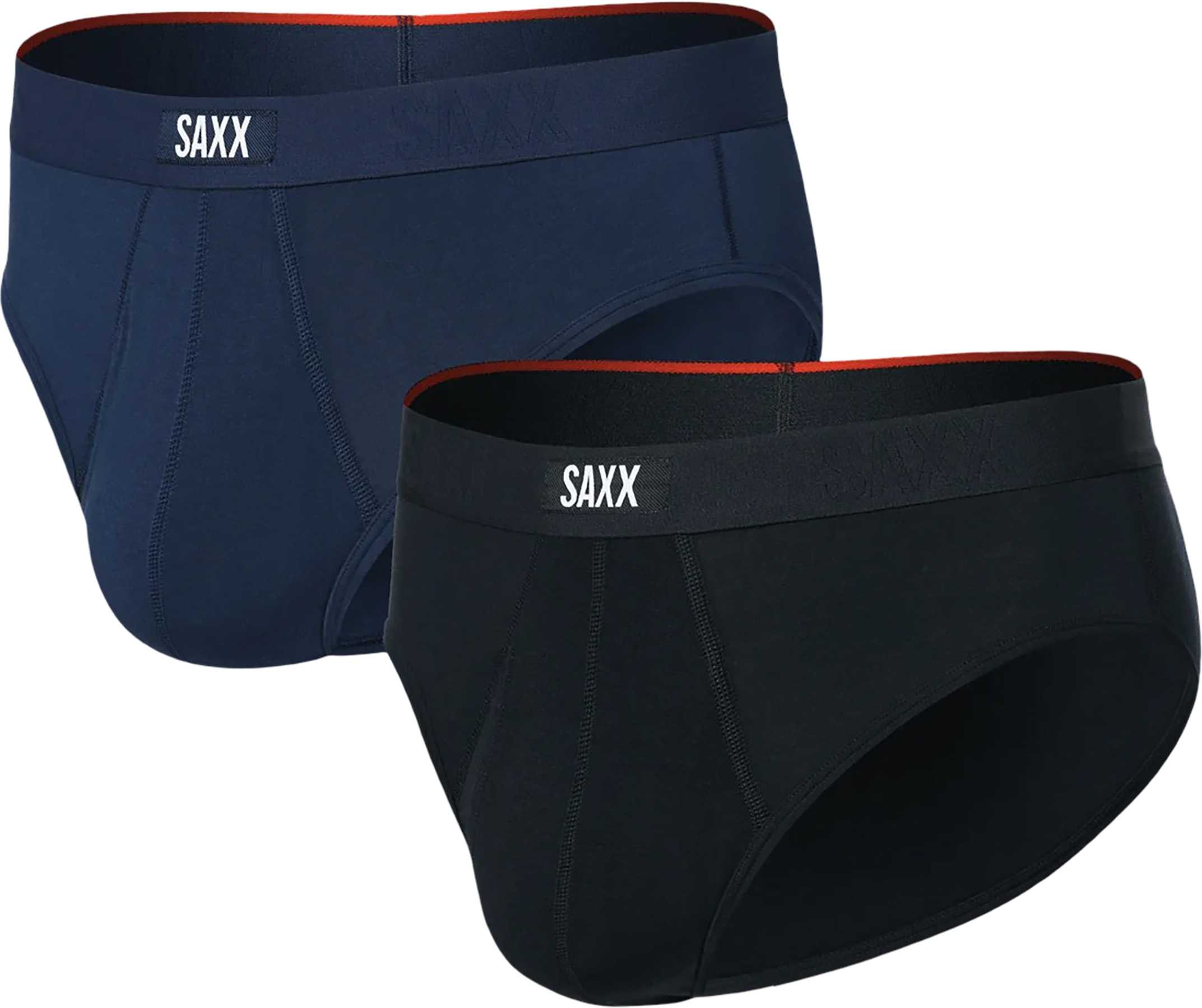 Product image for Vibe Xtra Soft Comfort 2 Pack Brief with Fly - Men's