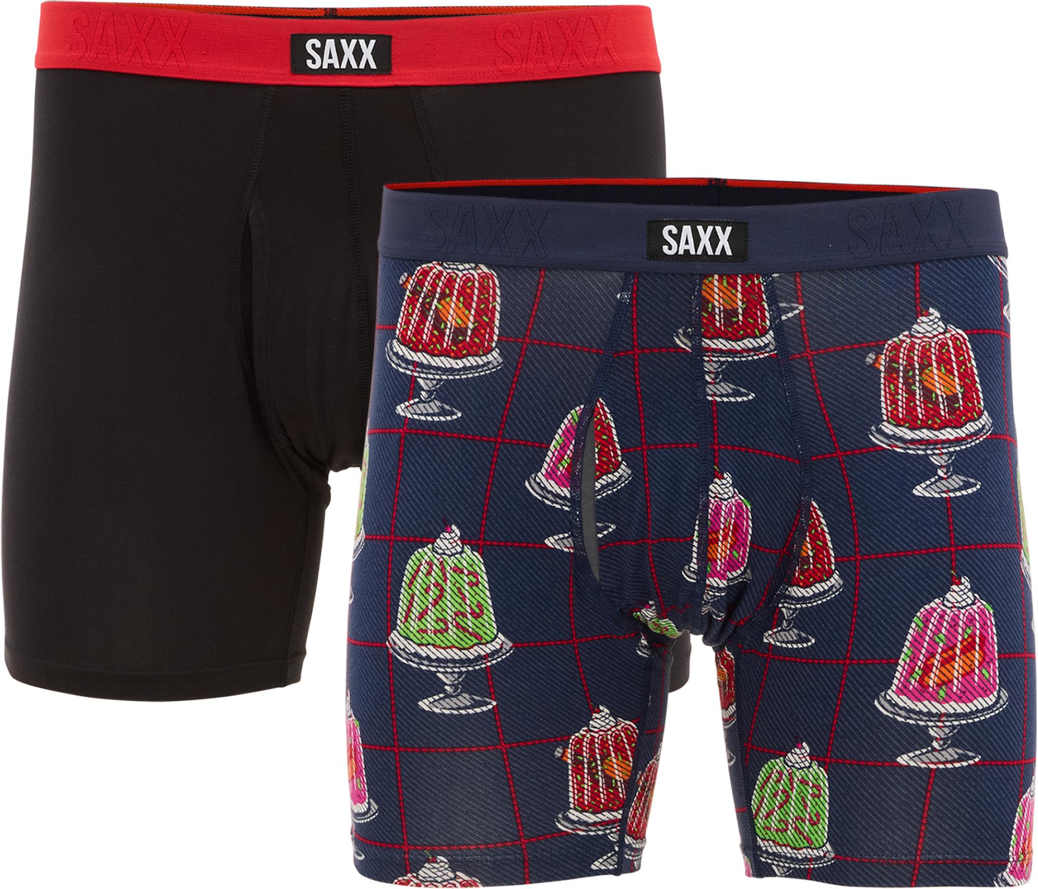 Product image for Vibe Xtra 2 Pack Boxer Brief with Fly 6" - Men's