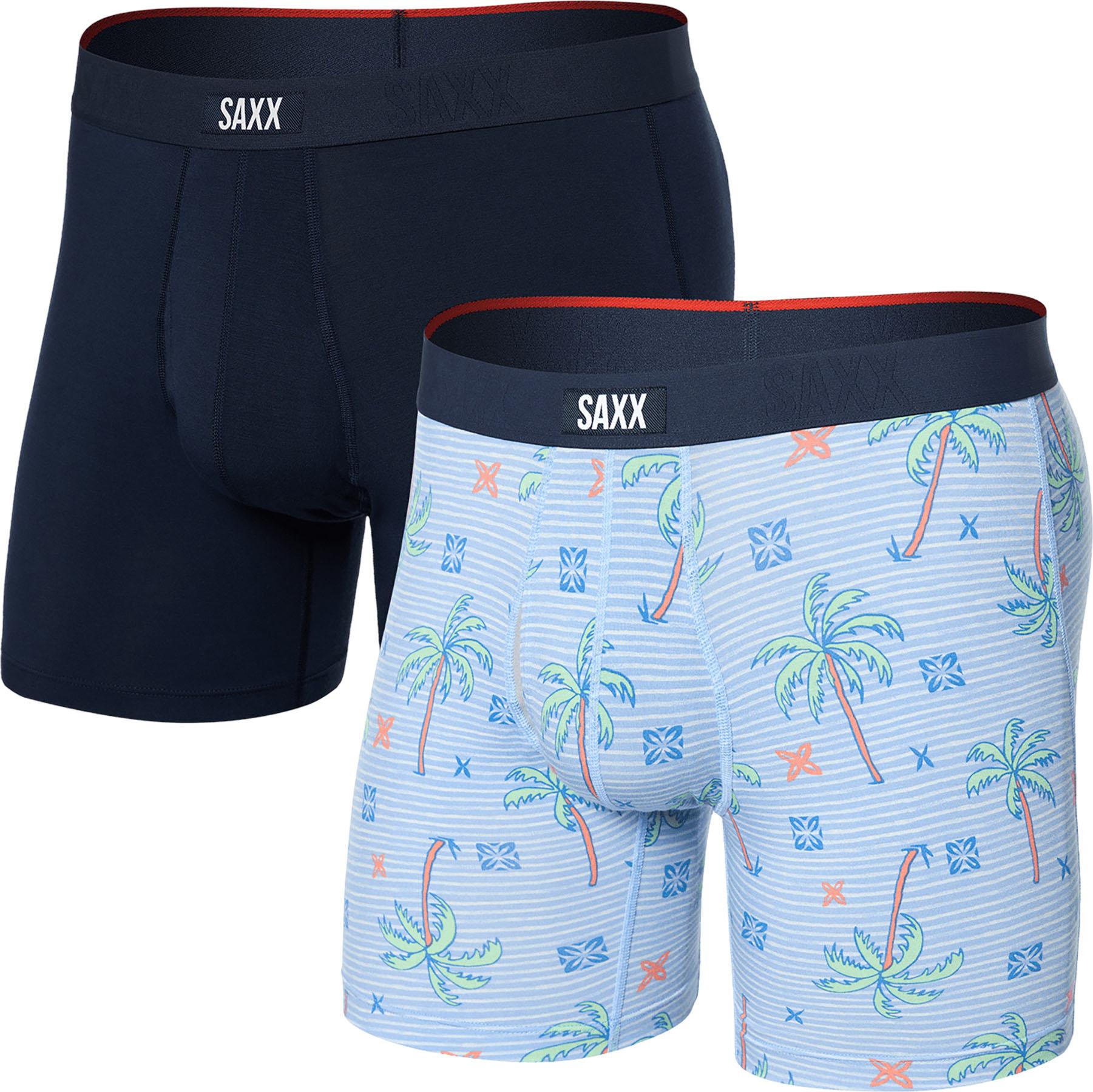 Product image for Vibe Xtra 2 Pack Boxer Brief with Fly 6" - Men's